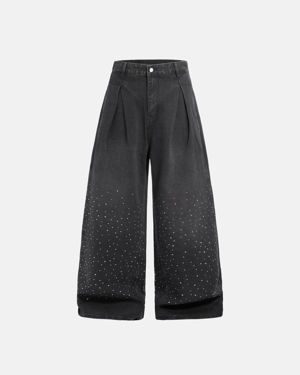 Omygoods Acid Washed Super Baggy Jeans
