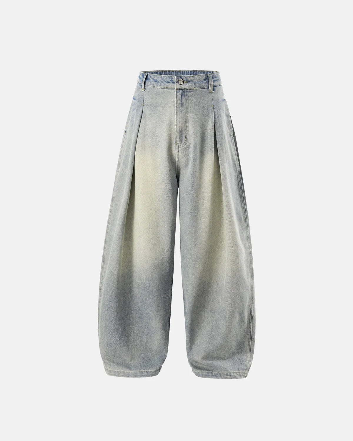 Omygoods Acid Washed Super Baggy Jeans
