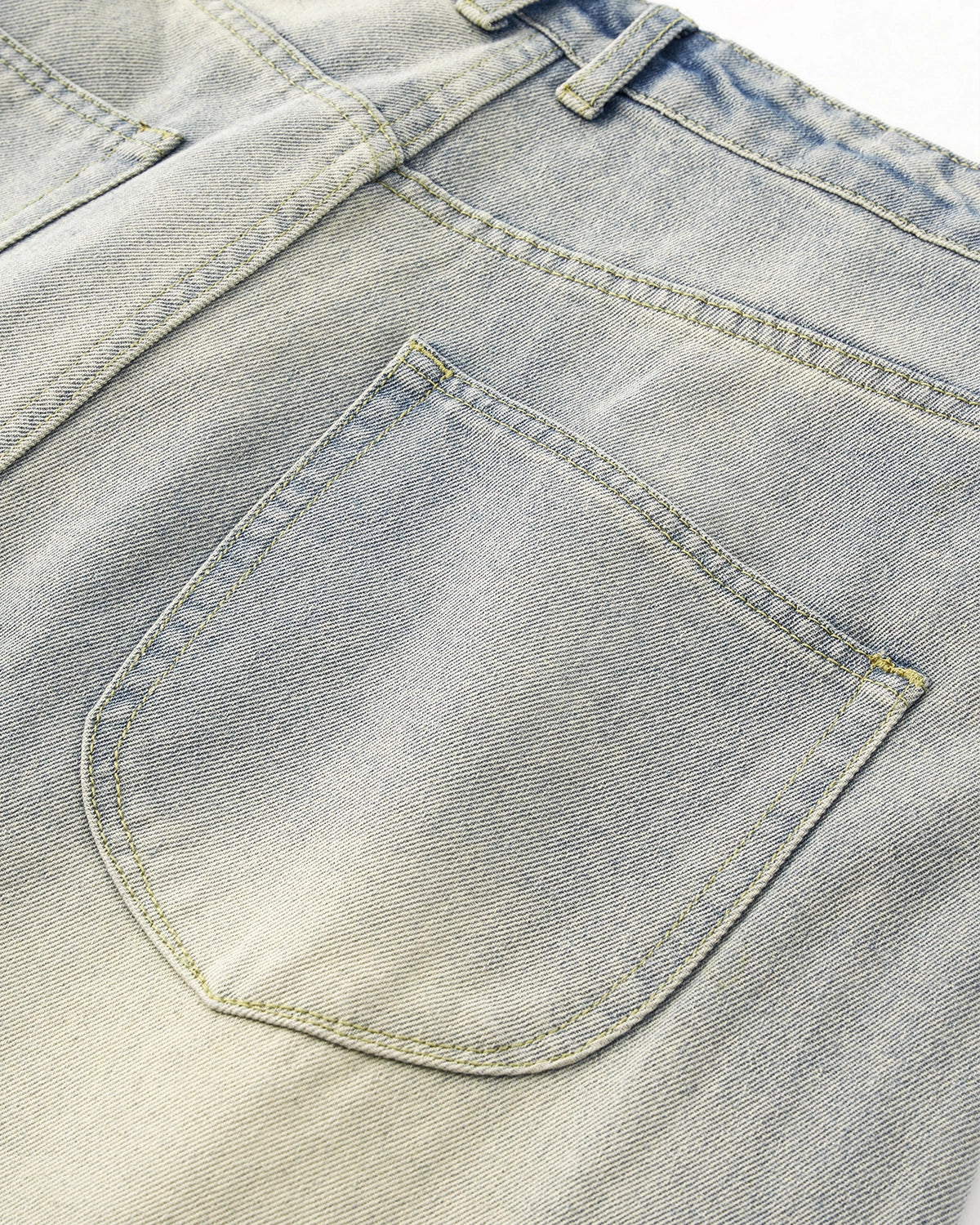 Omygoods Acid Washed Super Baggy Jeans