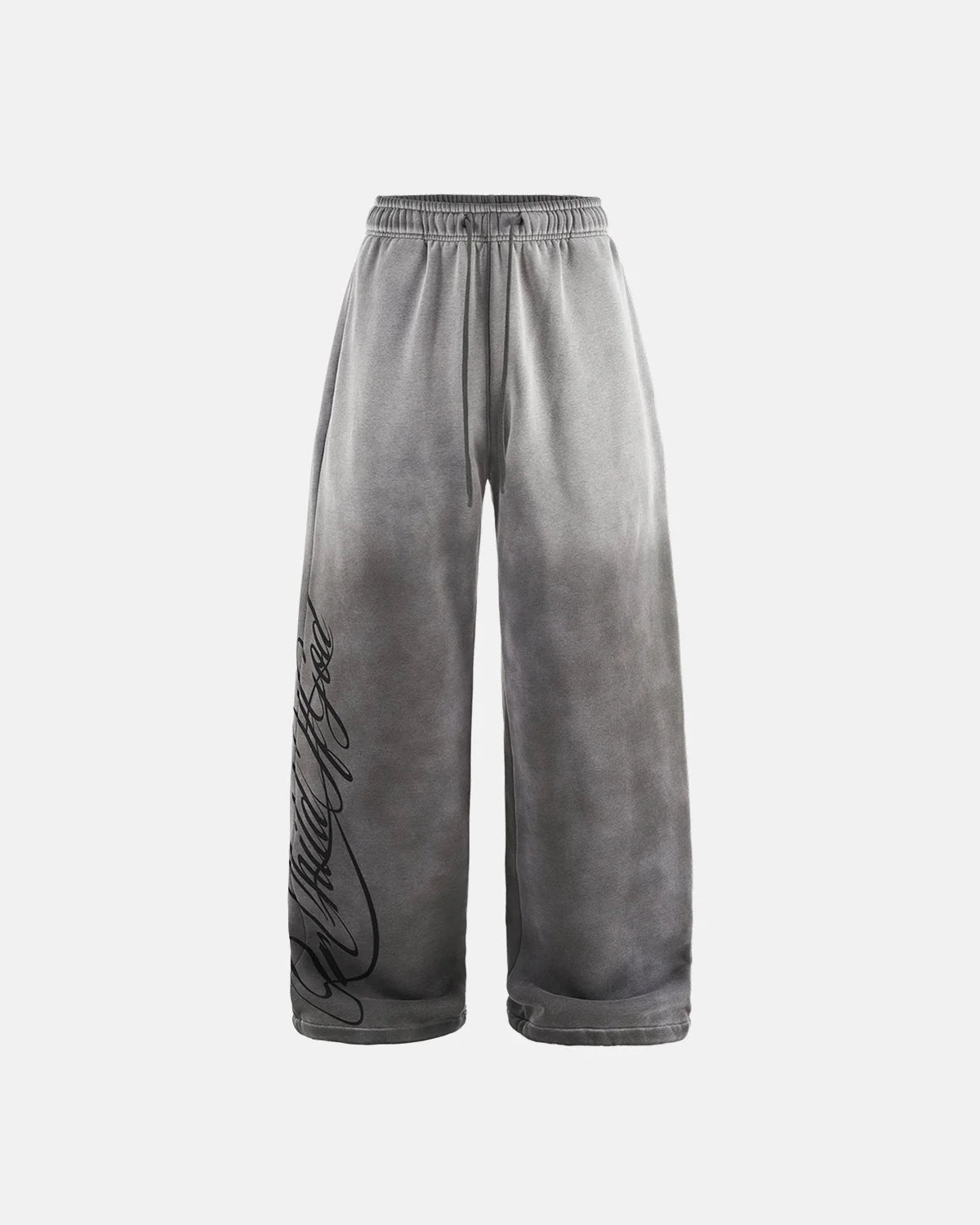 Omygoods Acid Washed Sweatpants