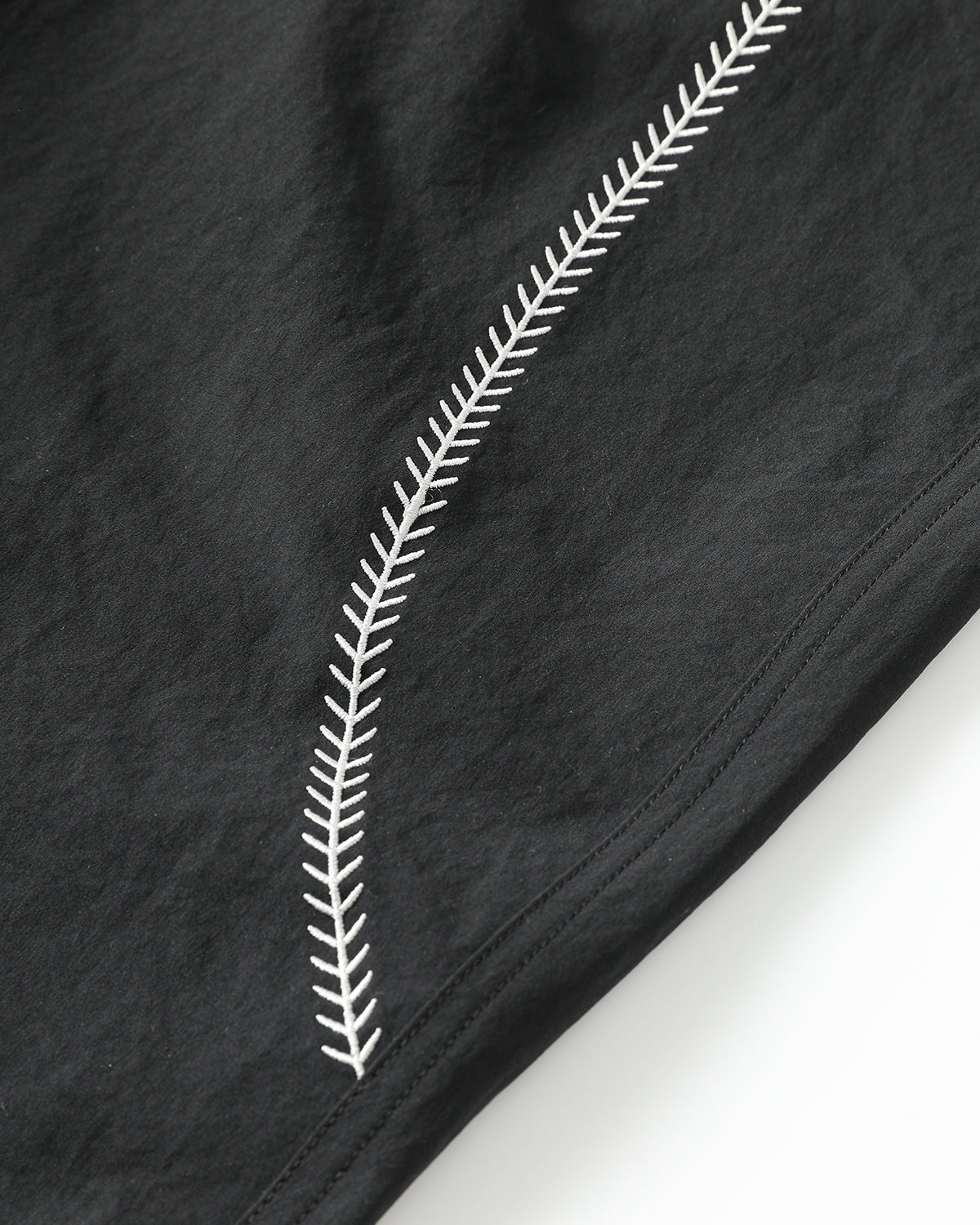 Omygoods AirFlow Contrast Embroidered Track Pants