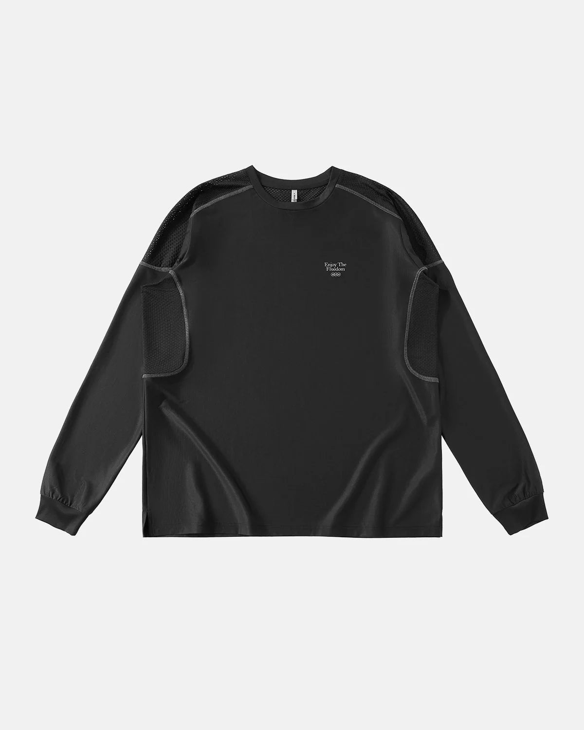 Omygoods AirFlow Reflective Cooling Long Sleeve Tee