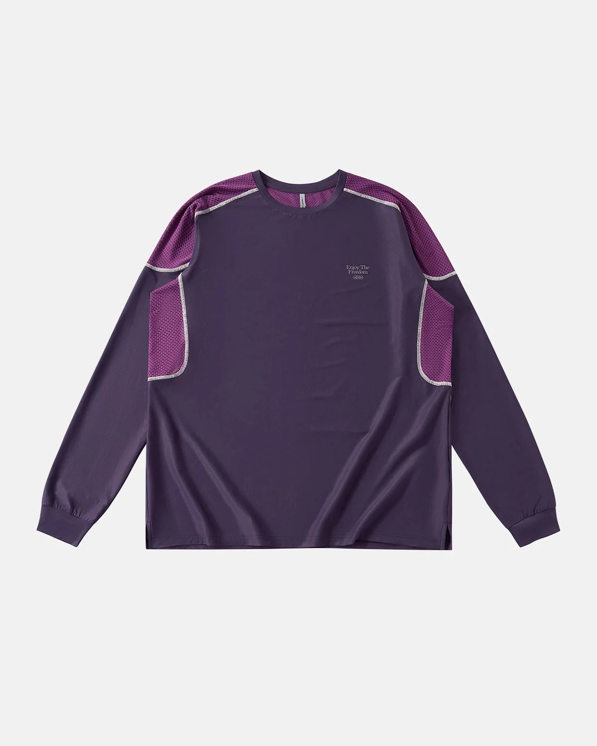 Omygoods AirFlow Reflective Cooling Long Sleeve Tee