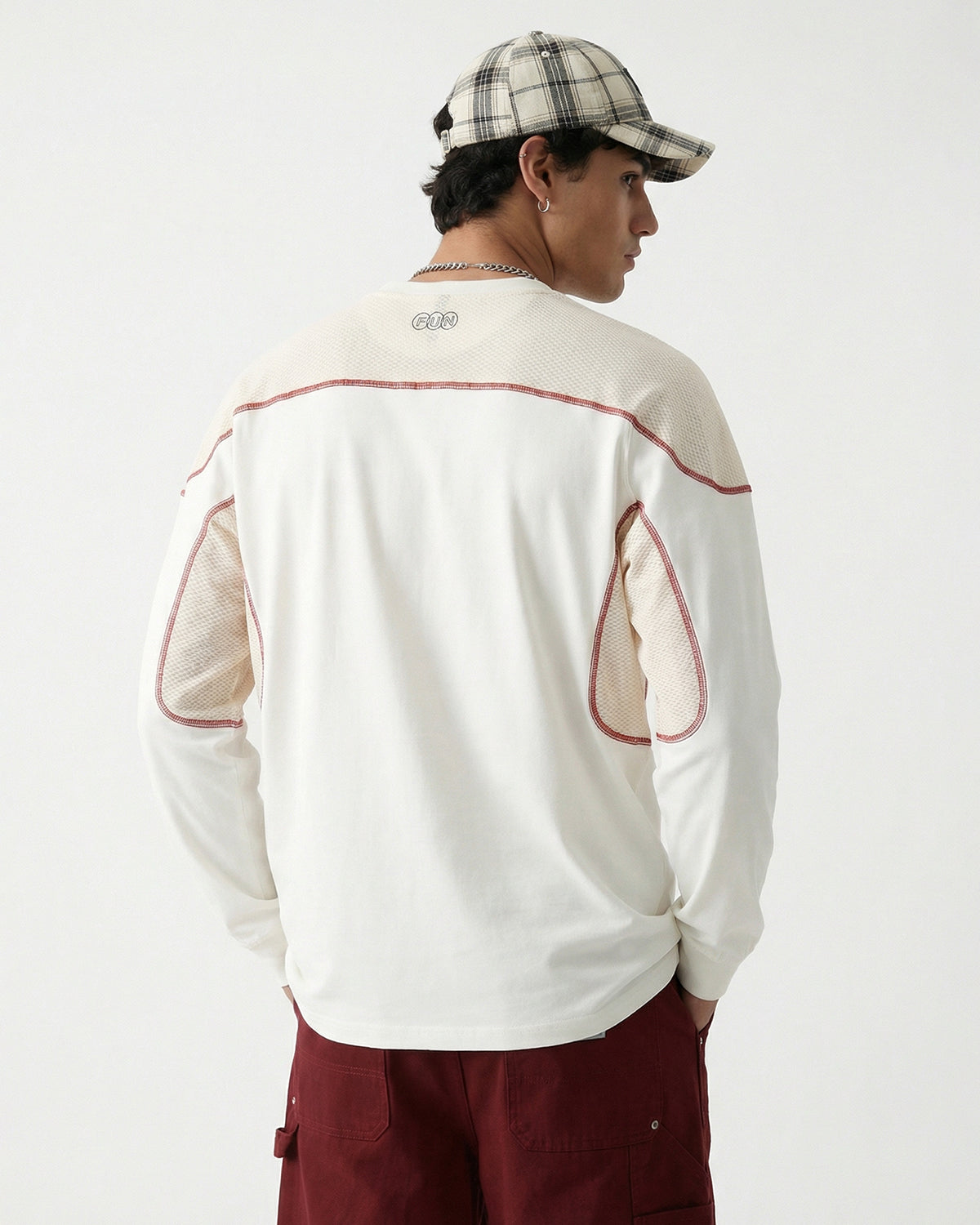 Omygoods AirFlow Reflective Cooling Long Sleeve Tee