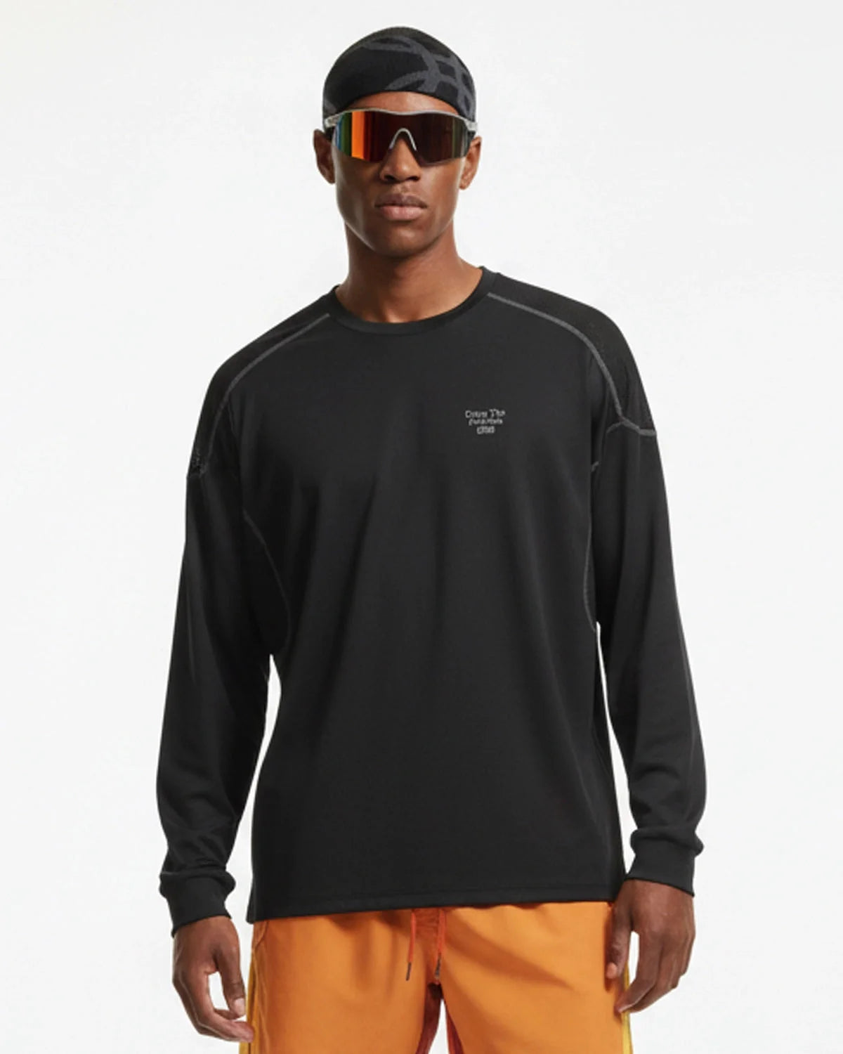 Omygoods AirFlow Reflective Cooling Long Sleeve Tee