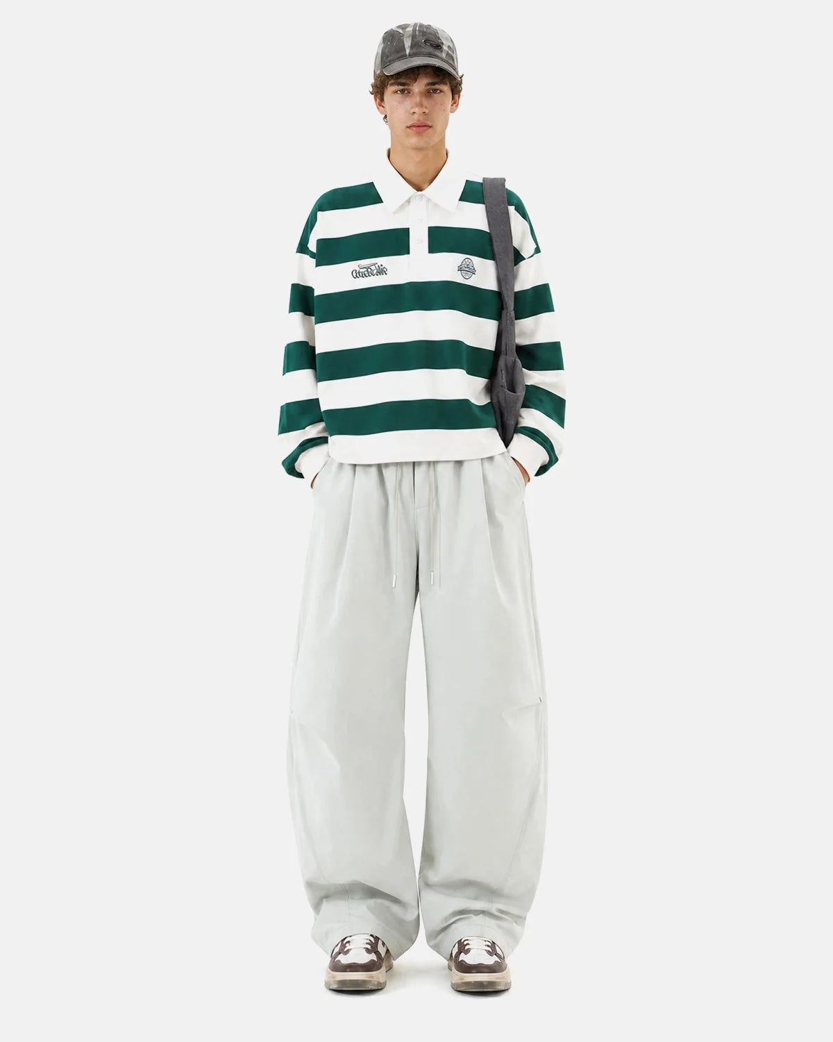 Omygoods AirFlow Stretch Cooling Parachute Pants