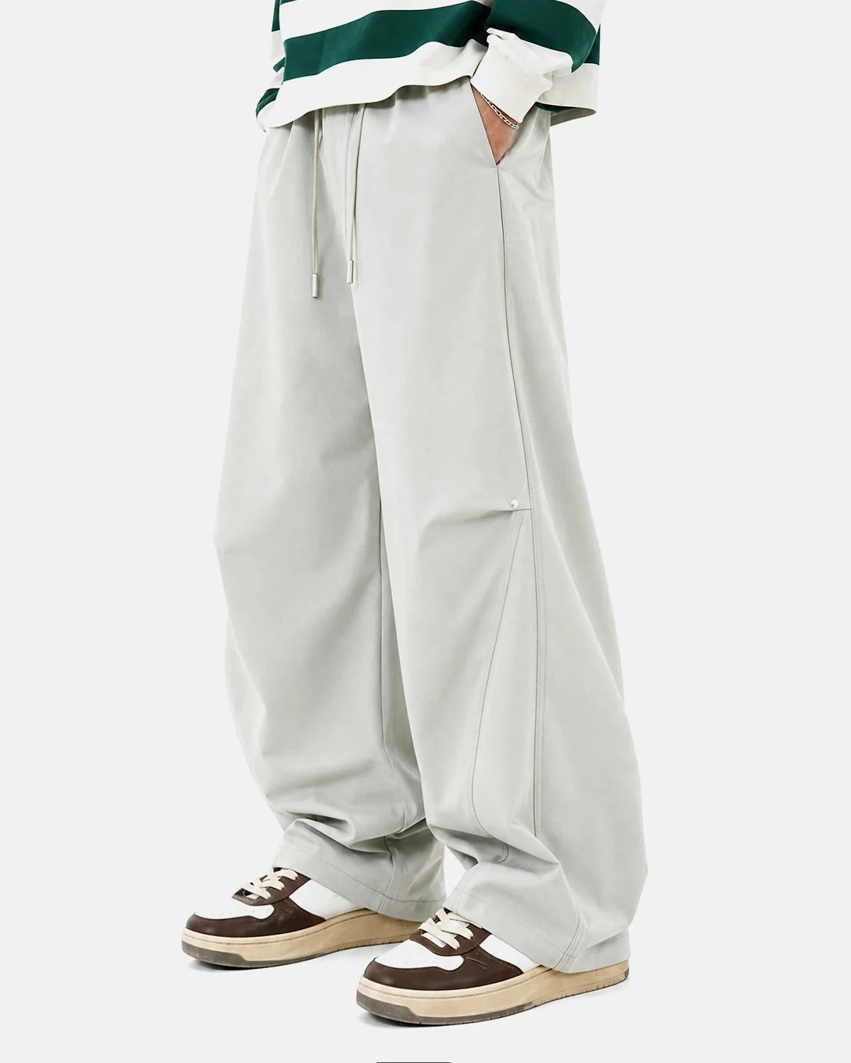 Omygoods AirFlow Stretch Cooling Parachute Pants