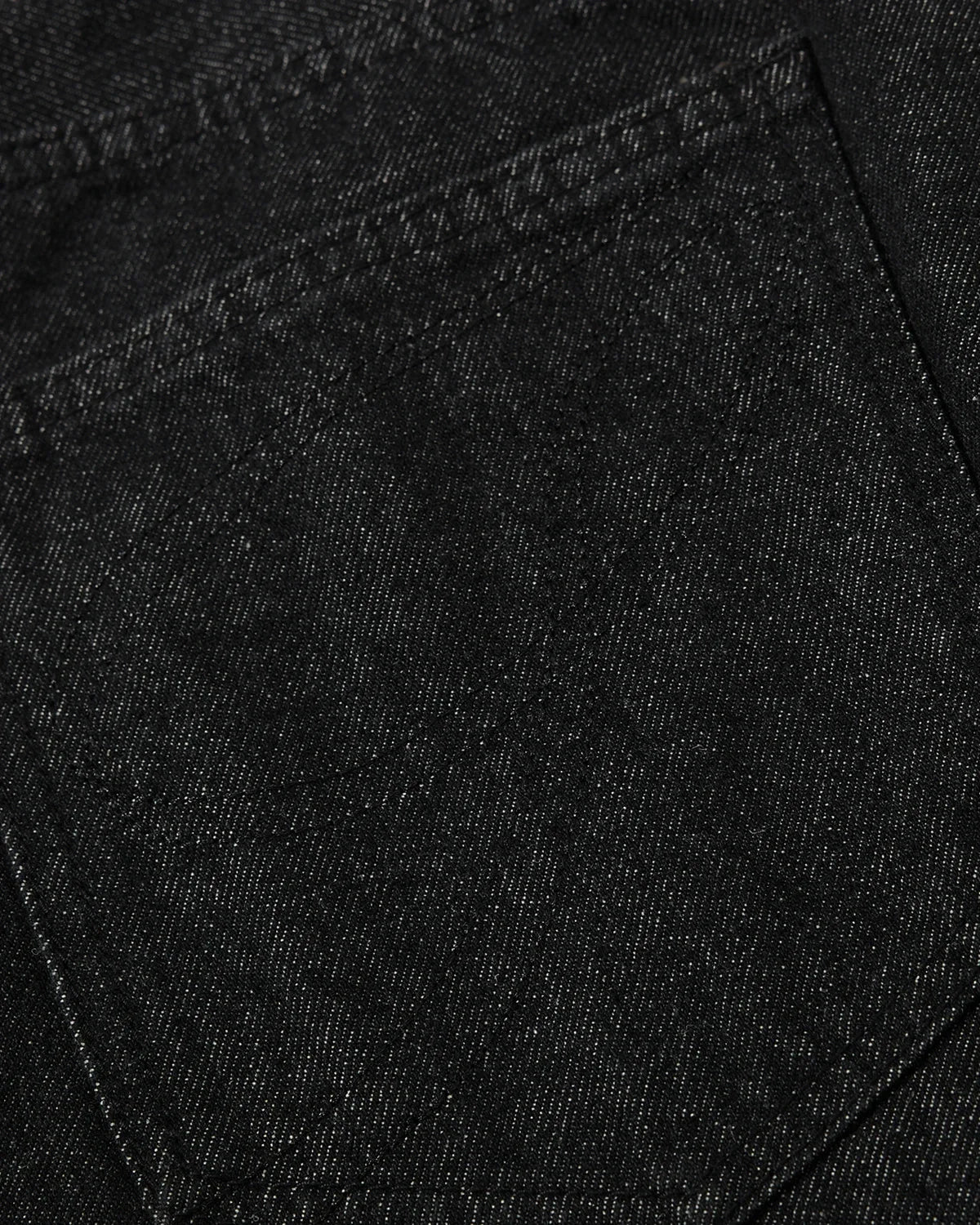 Omygoods Asymmetric Button Raw Denim Jorts