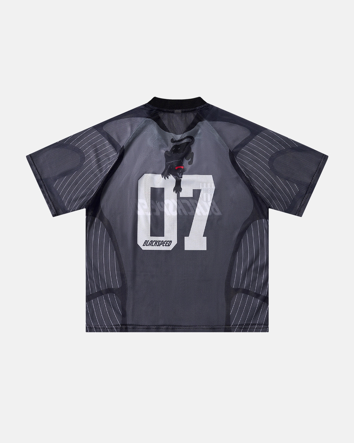 Omygoods Athletic Panel Mesh Jersey