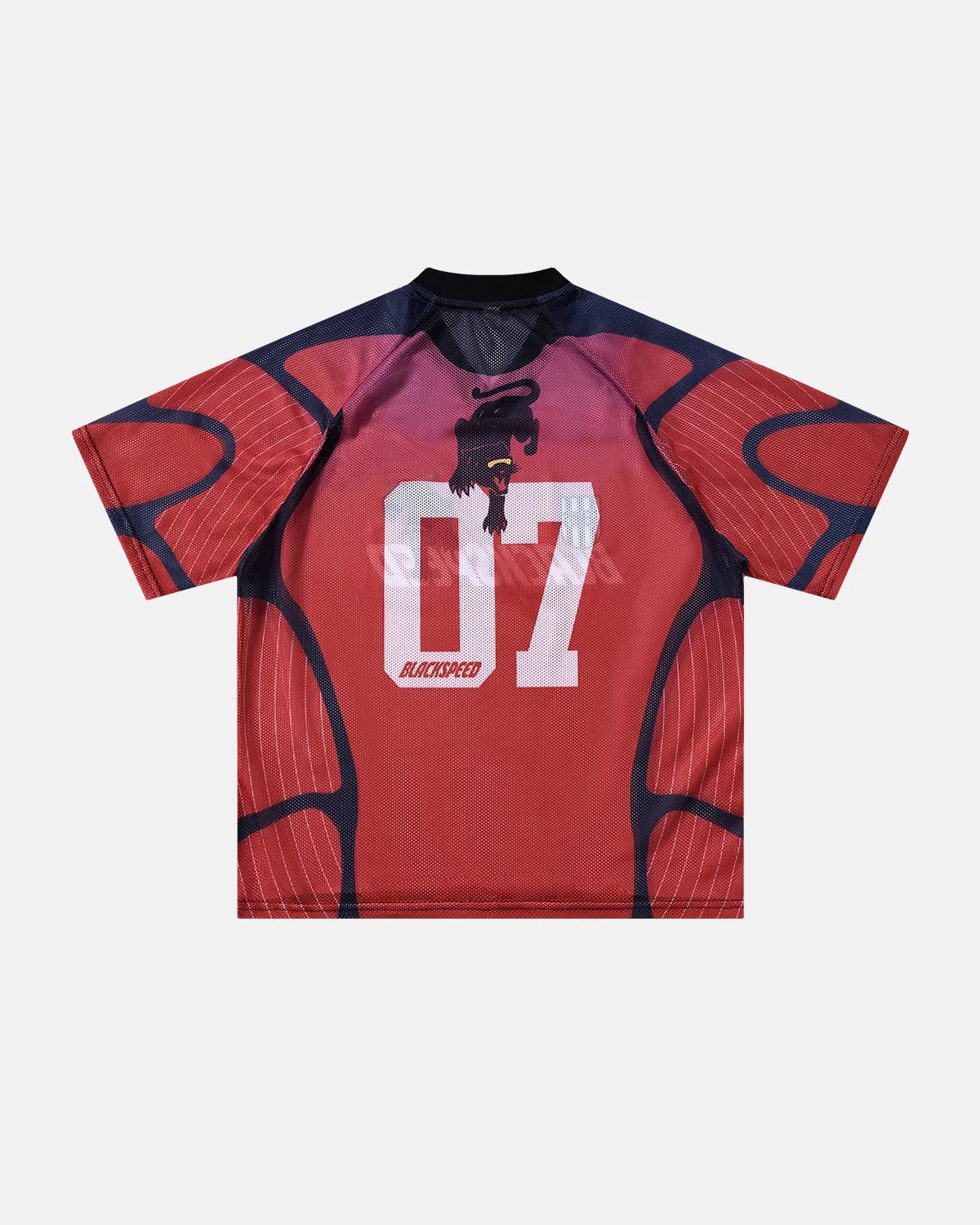 Omygoods Athletic Panel Mesh Jersey