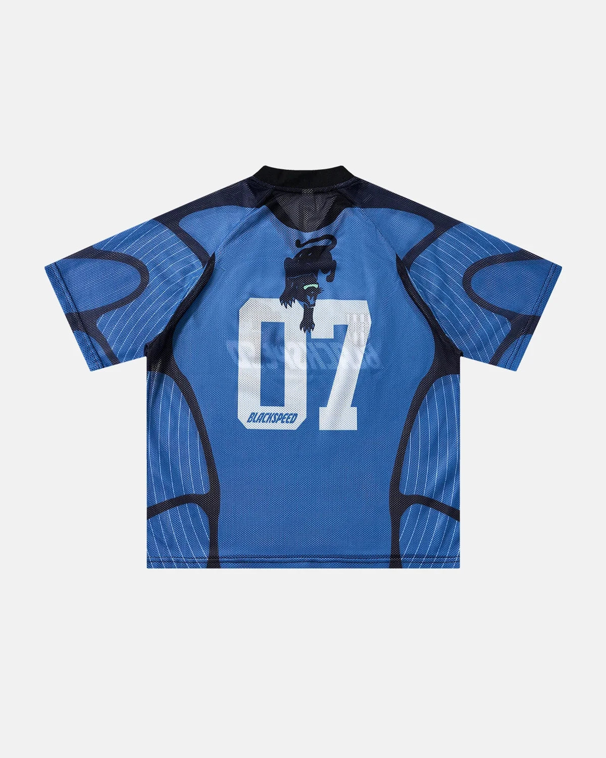 Omygoods Athletic Panel Mesh Jersey