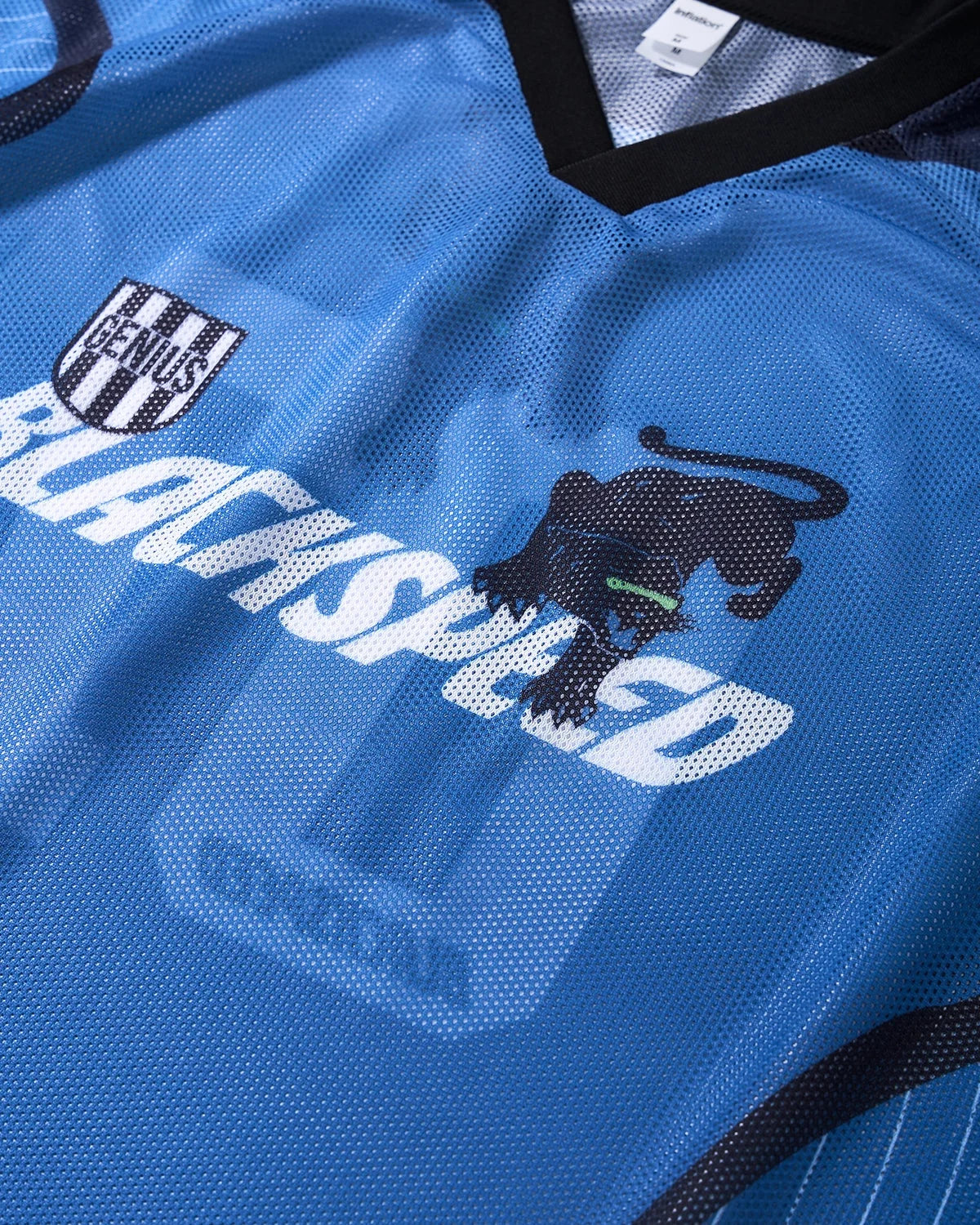 Omygoods Athletic Panel Mesh Jersey