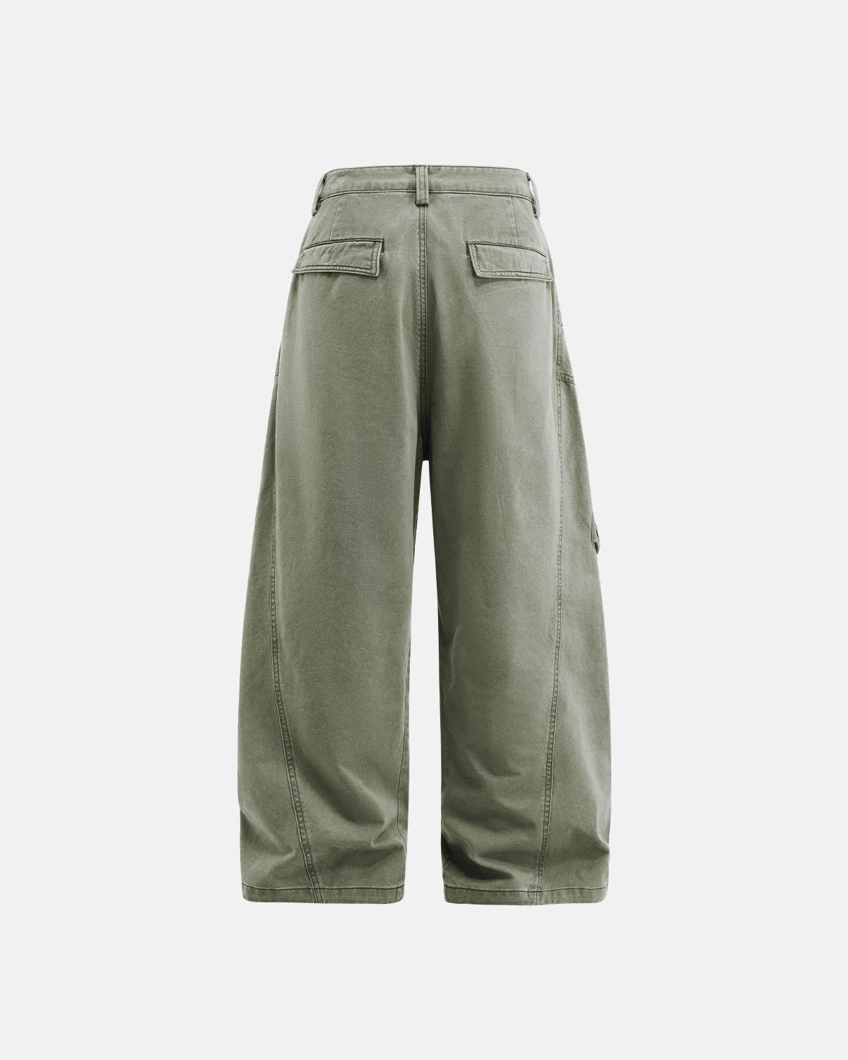 Omygoods Baggy Cargo Pants With Multiple Pockets