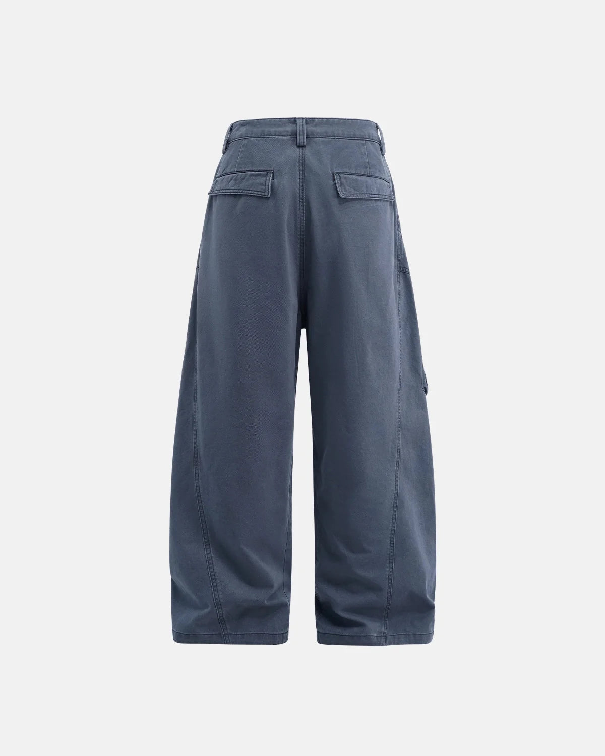 Omygoods Baggy Cargo Pants With Multiple Pockets