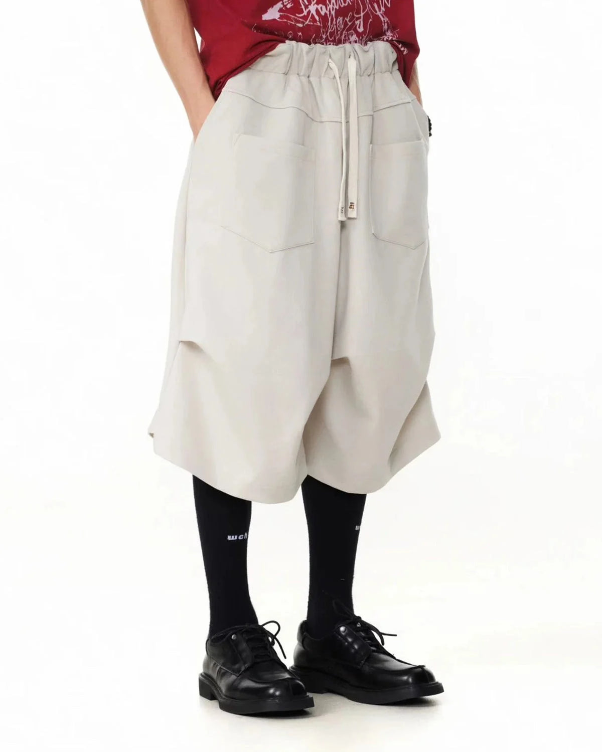 Omygoods Baggy Sweat Shorts