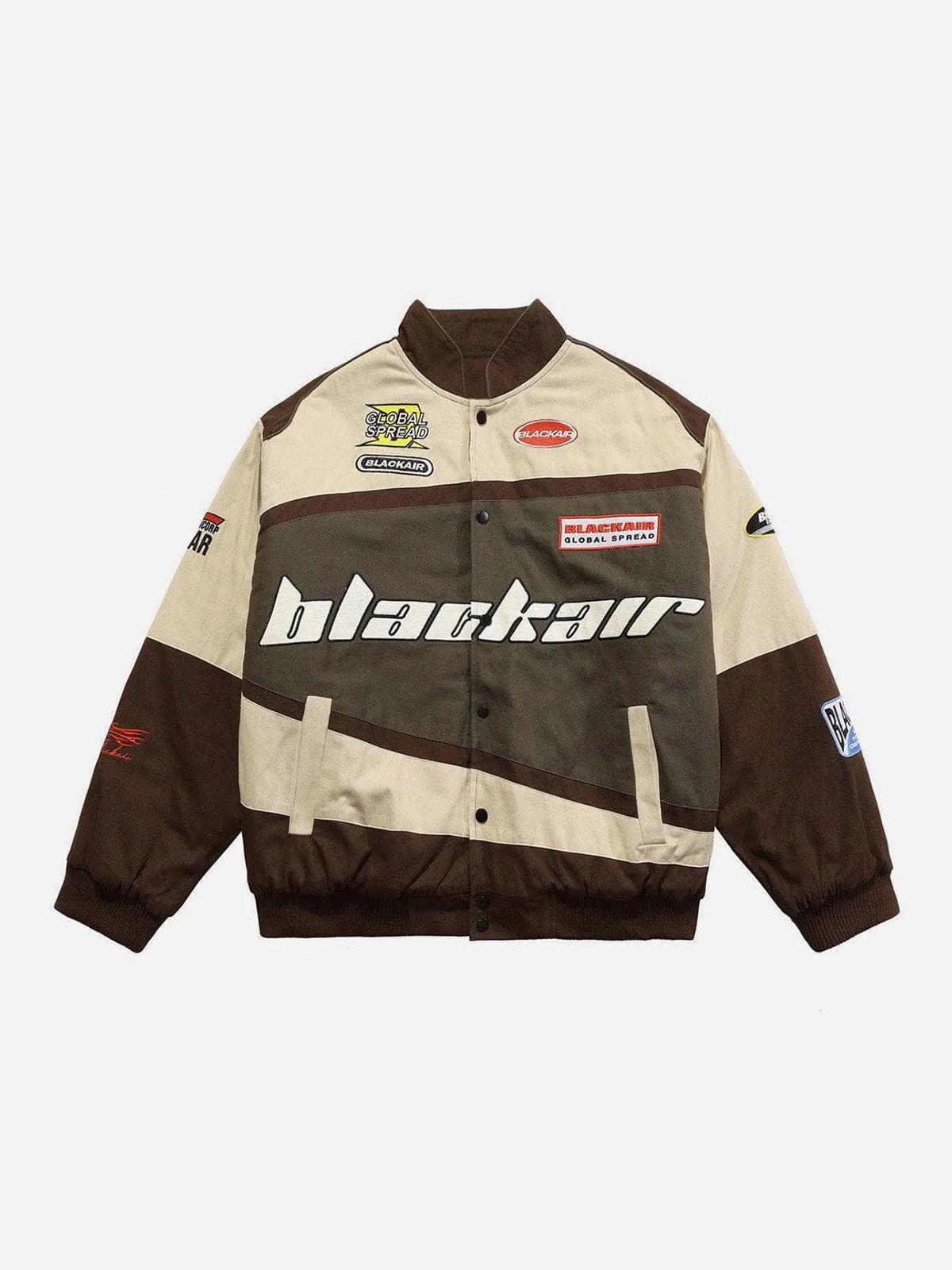 Omygoods BLACKAIR Motosports Jacket