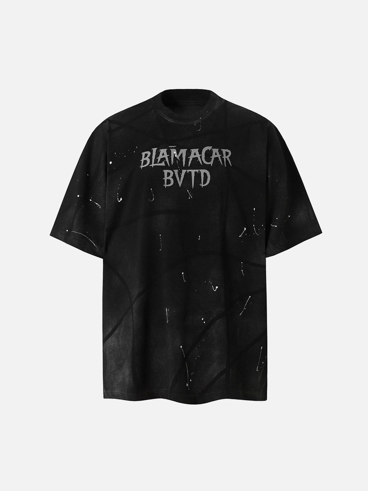 Omygoods BLAMACAR BVTD Oversized Tie-Dye T-Shirt
