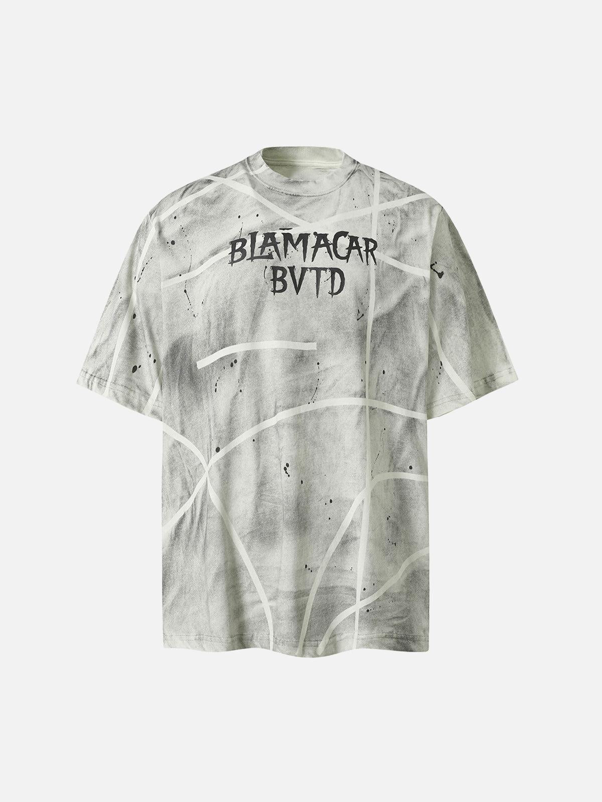 Omygoods BLAMACAR BVTD Oversized Tie-Dye T-Shirt