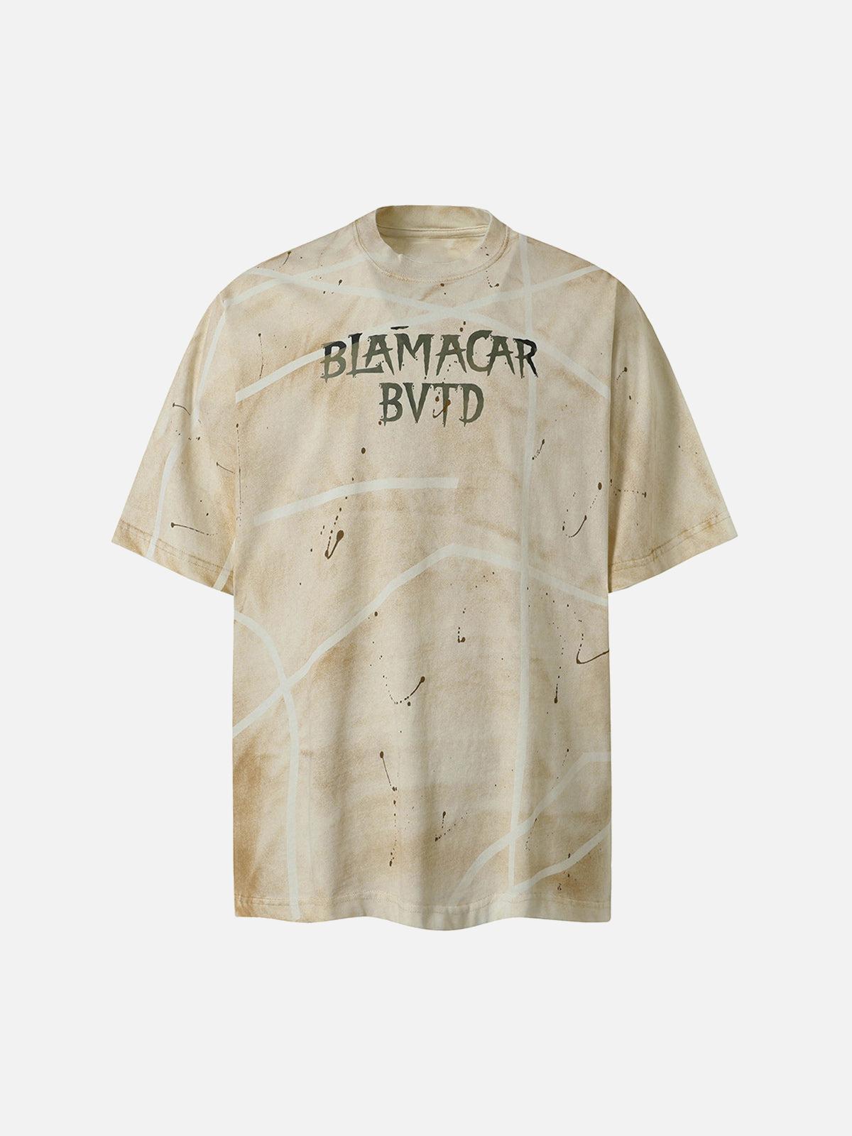 Omygoods BLAMACAR BVTD Oversized Tie-Dye T-Shirt
