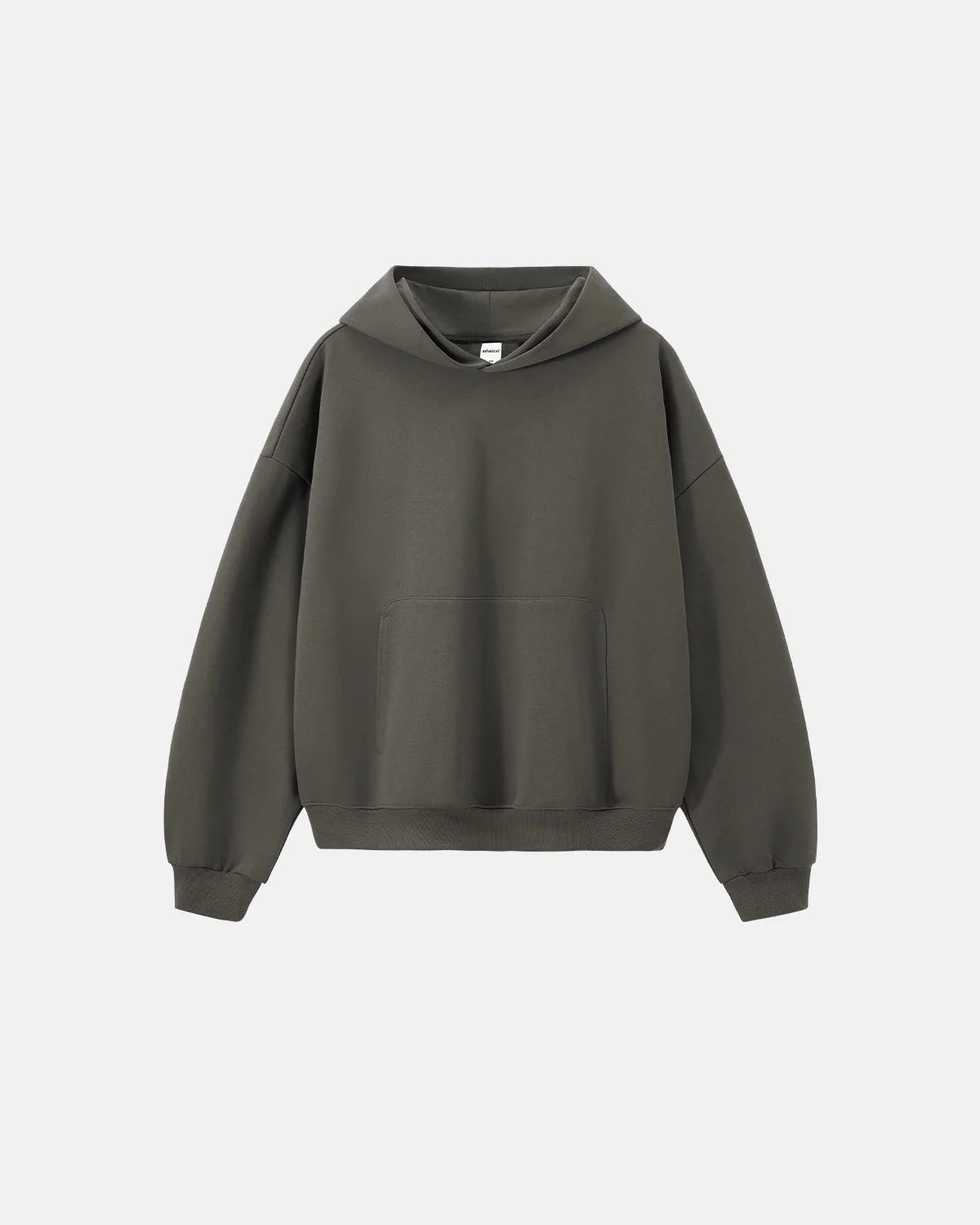 Omygoods Blank Boxy Fit French Terry Hoodie