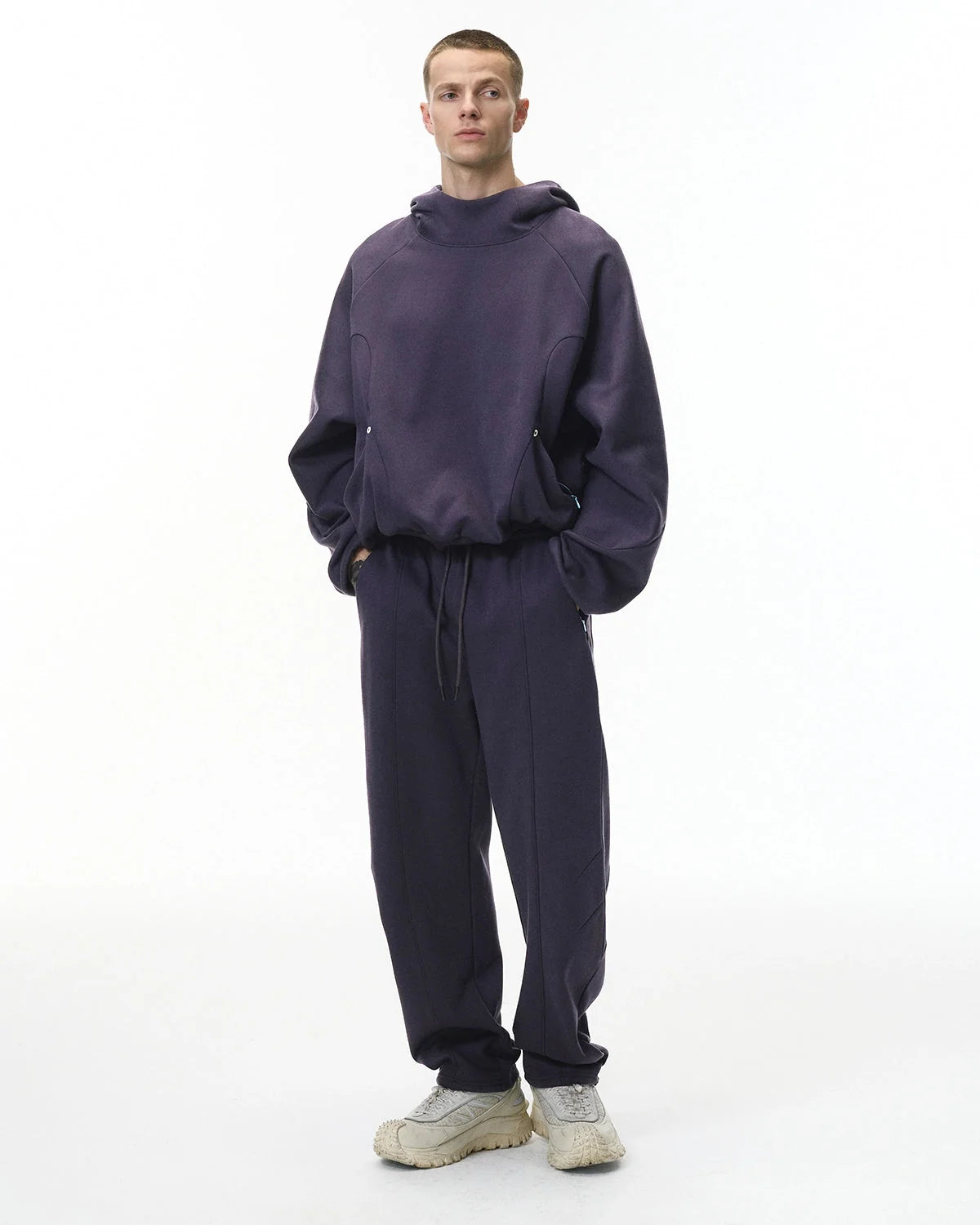Omygoods Blank Comfy Barrel Sweatpant