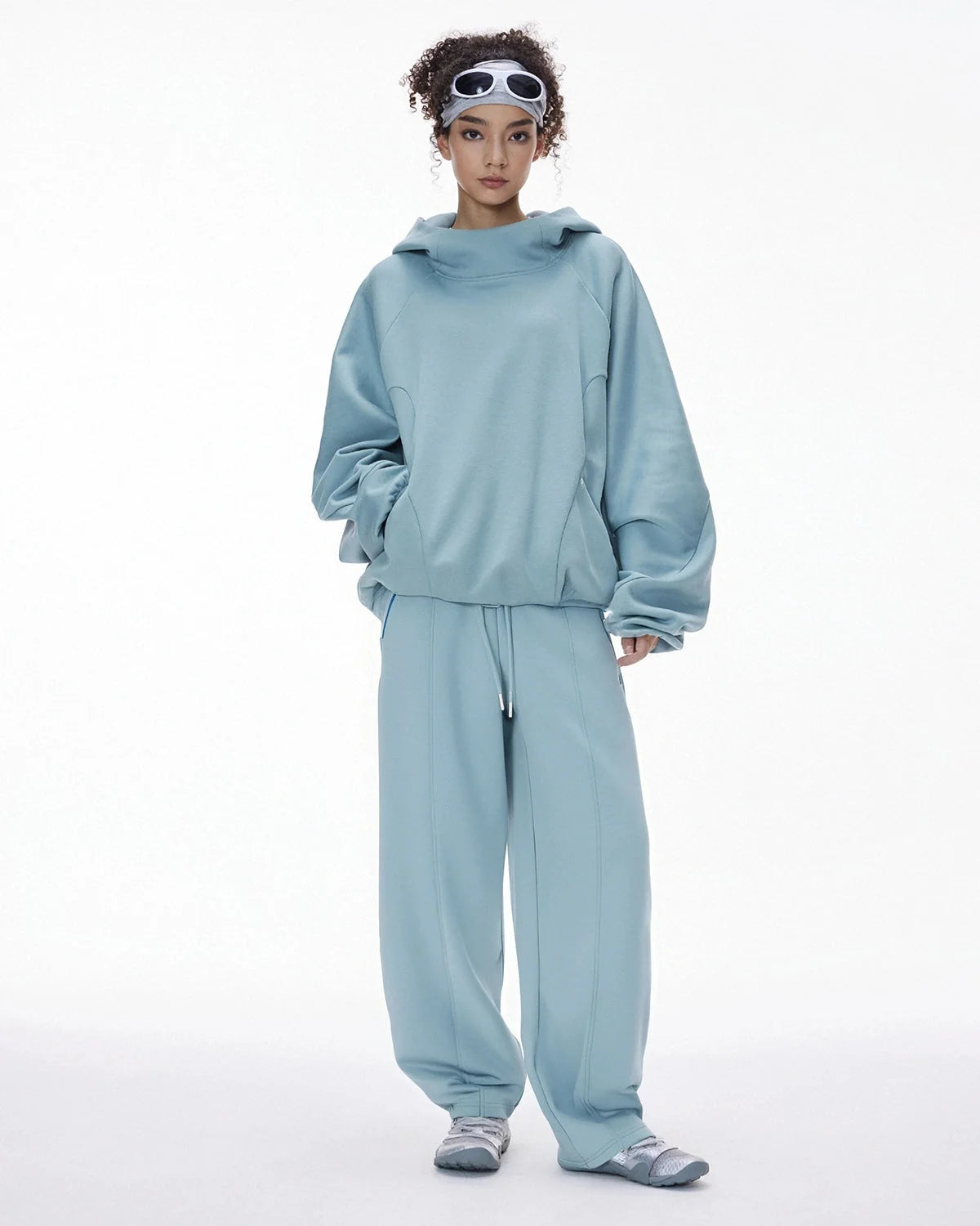Omygoods Blank Comfy Barrel Sweatpant