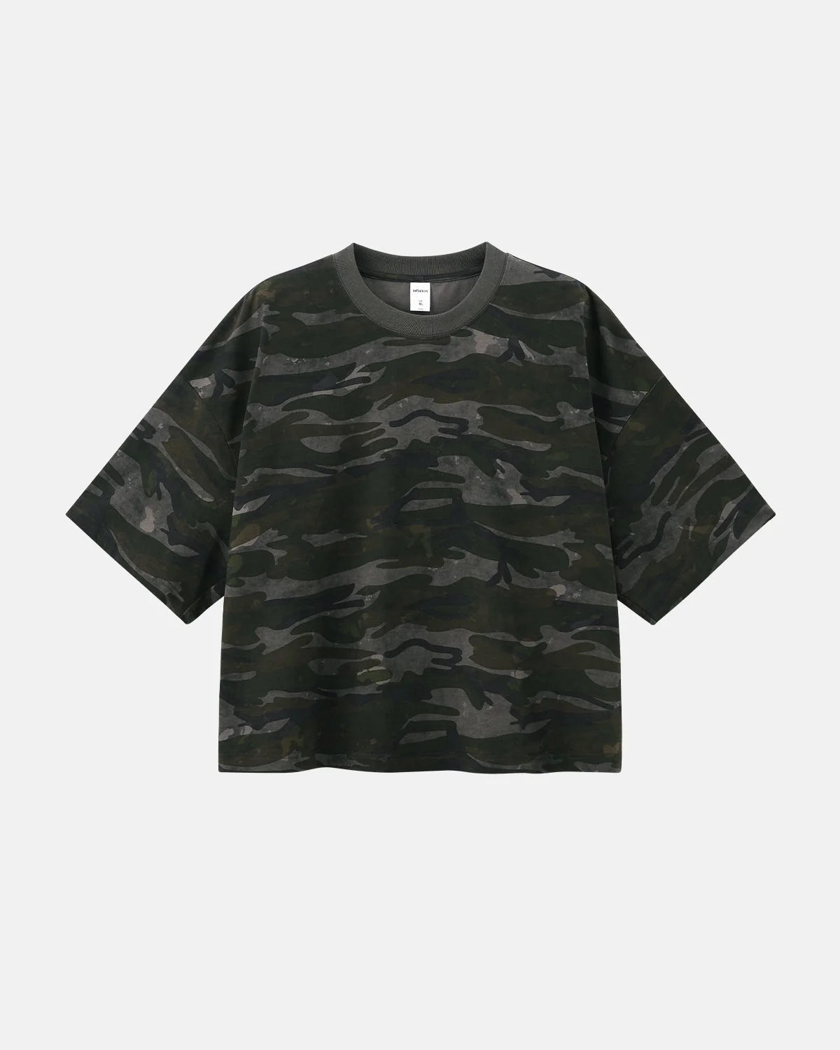 Omygoods Boxy Camo Tee