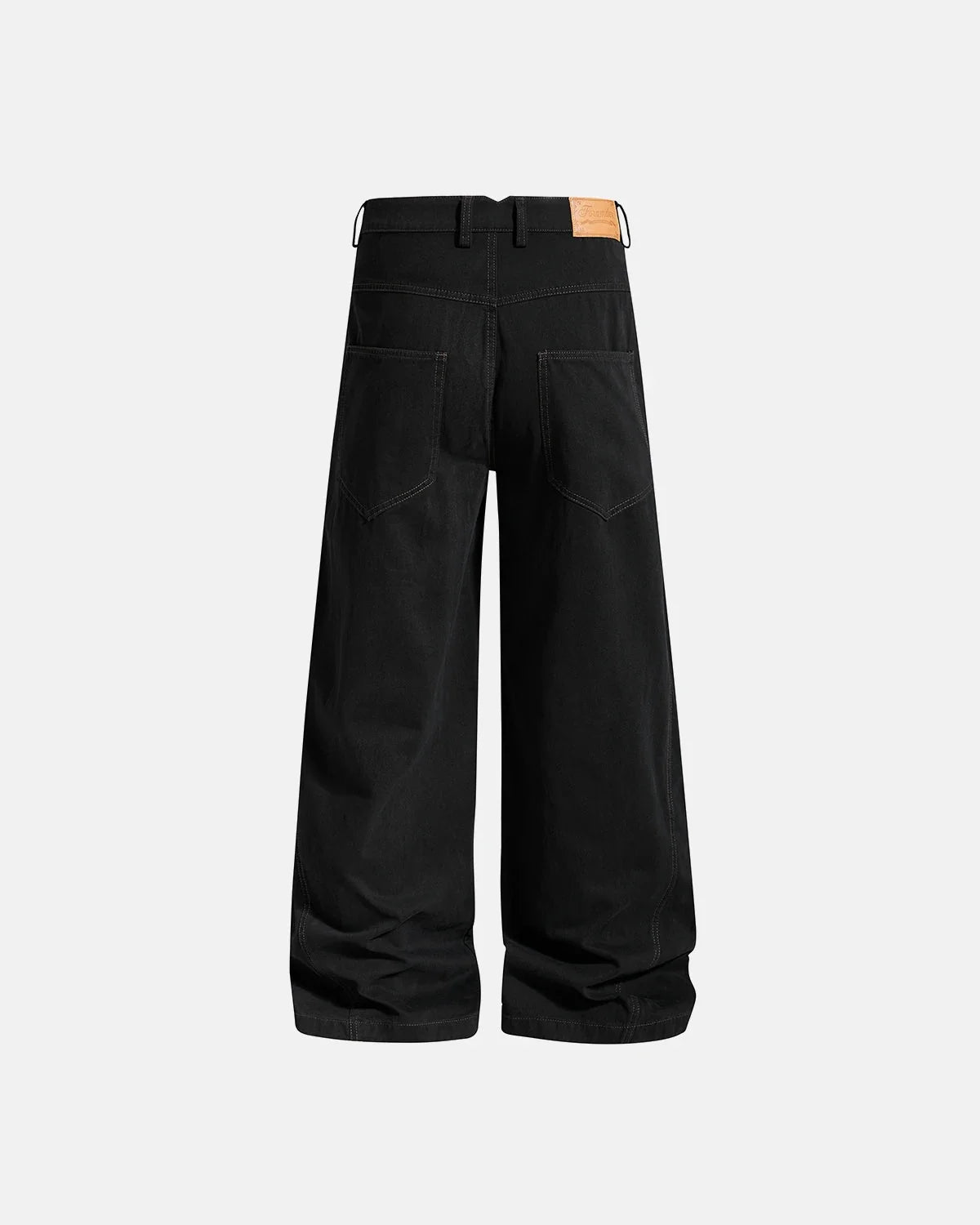 Omygoods Braided Rope Barrel Pants