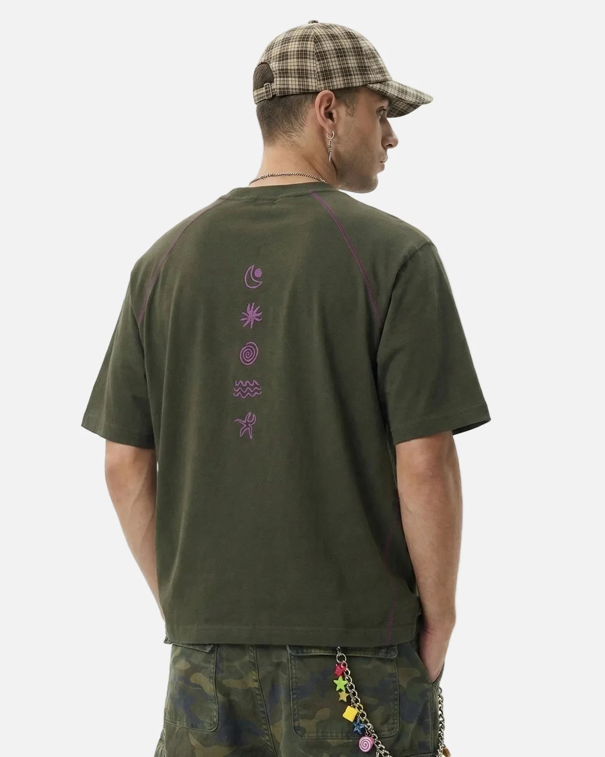 Omygoods Breathable Graphic Activewear T-Shirt