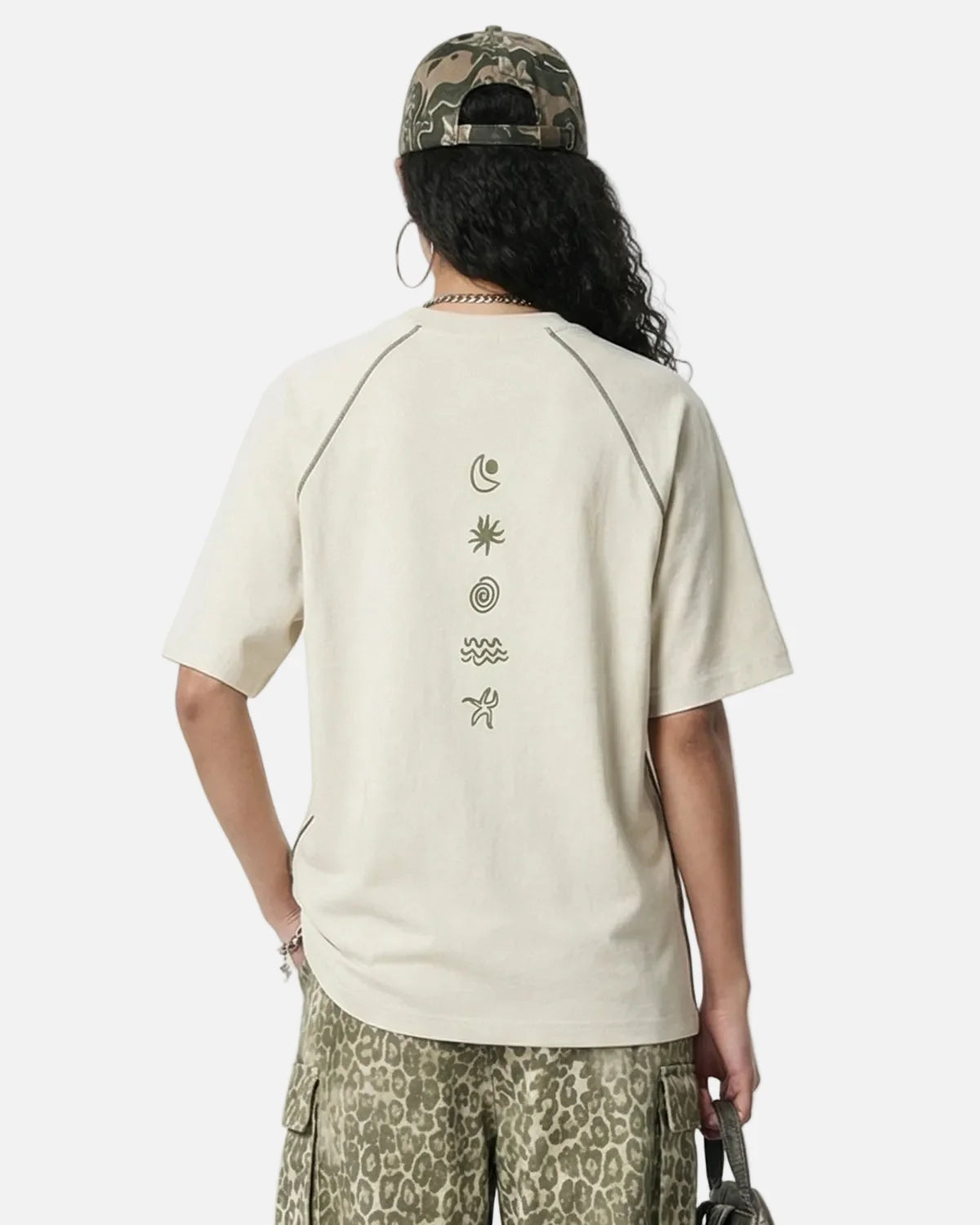 Omygoods Breathable Graphic Activewear T-Shirt