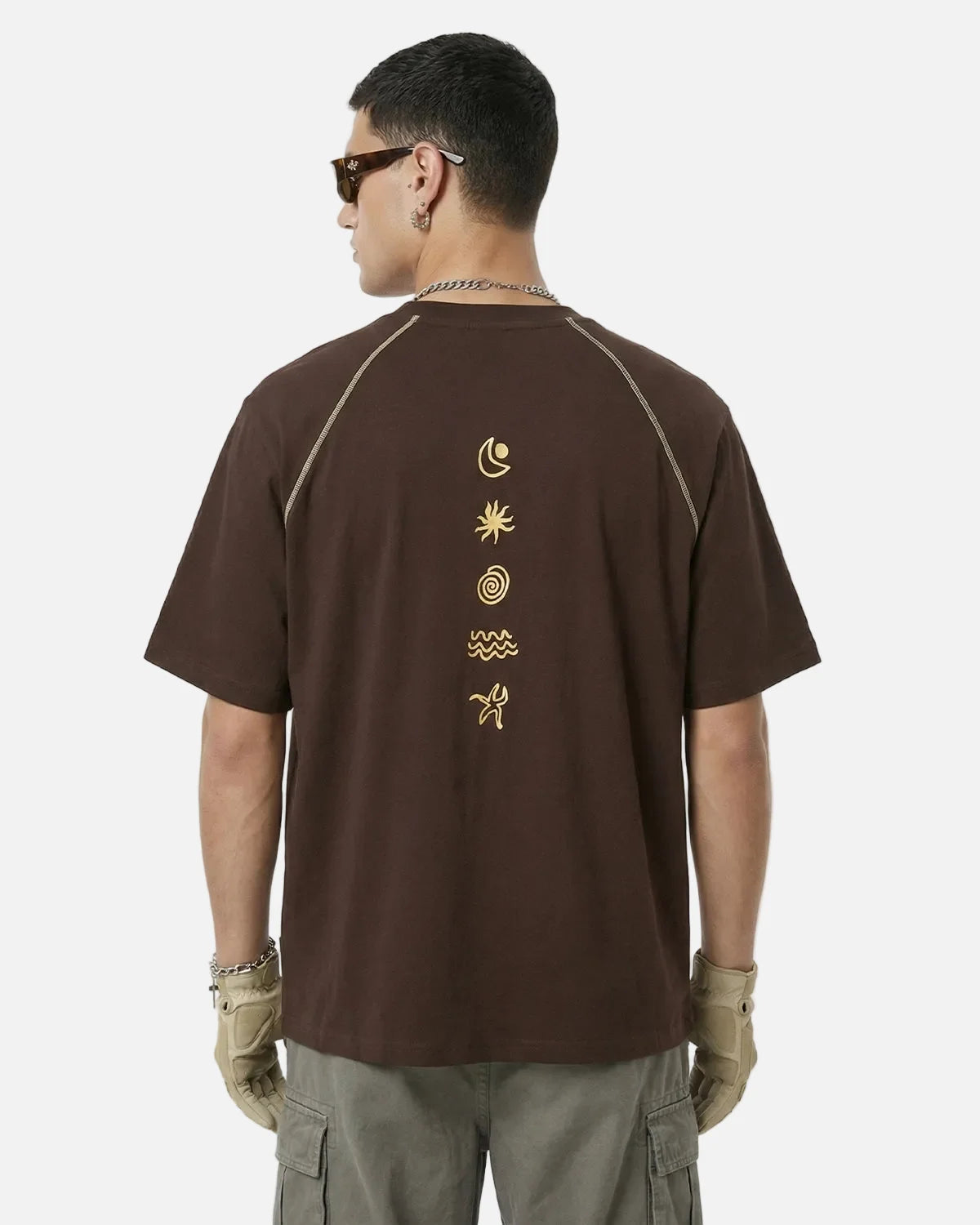 Omygoods Breathable Graphic Activewear T-Shirt