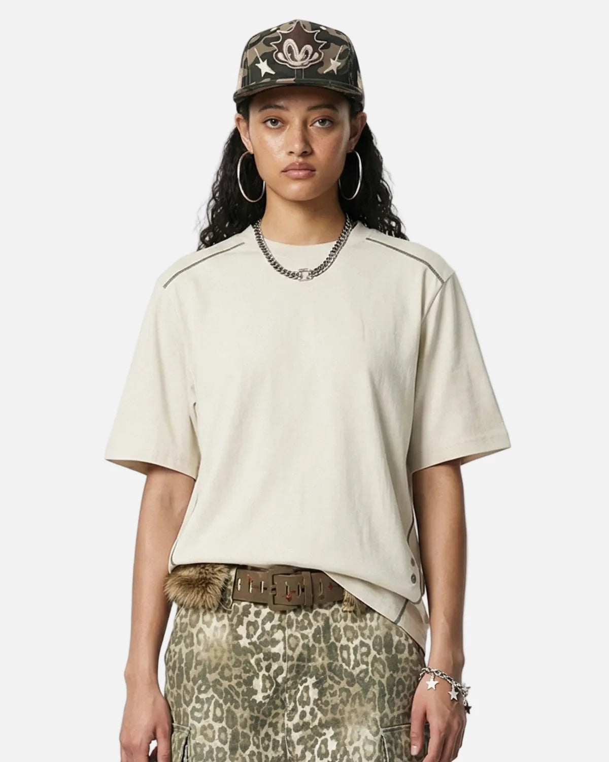 Omygoods Breathable Graphic Activewear T-Shirt
