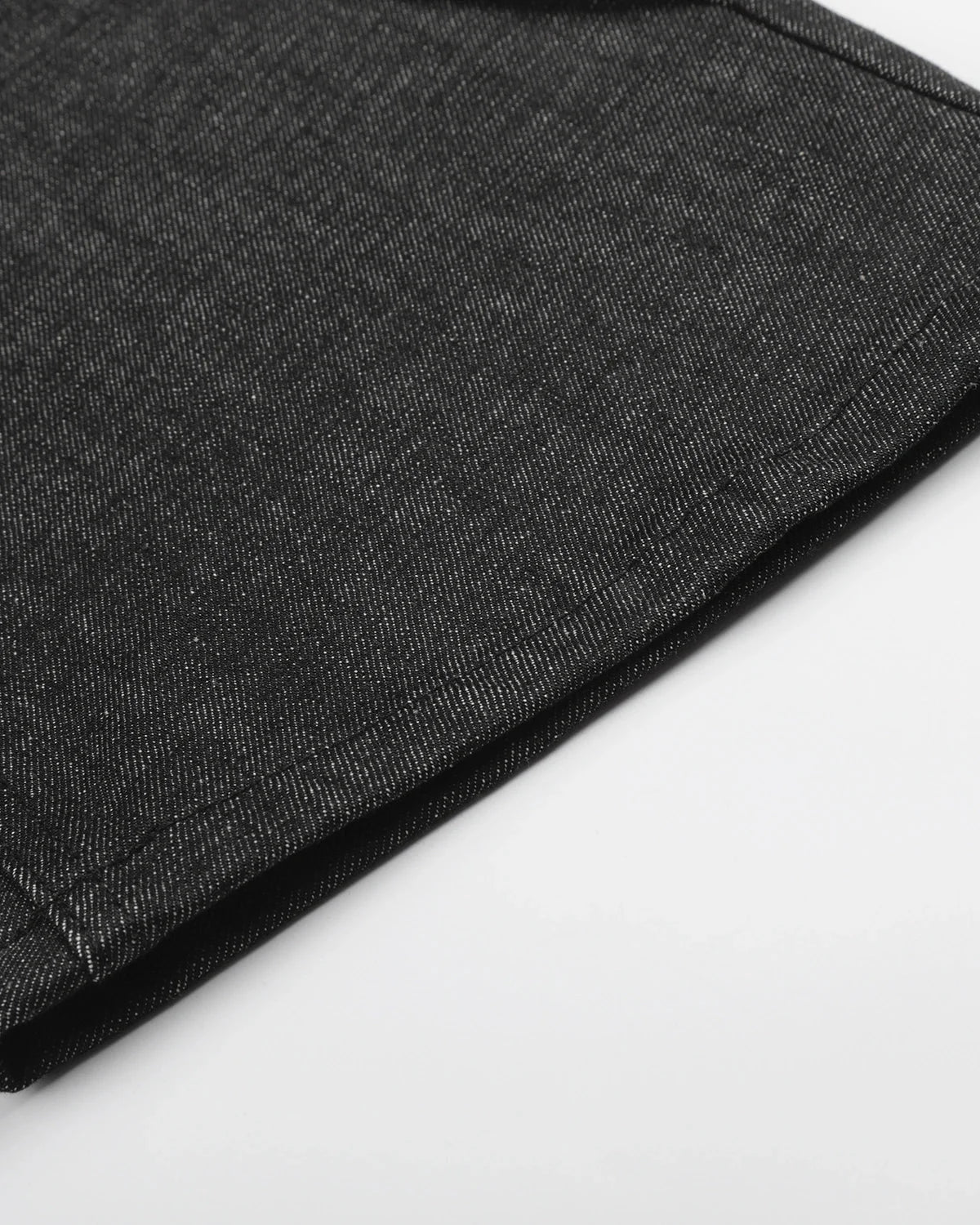 Omygoods Button Detail Deconstructed Raw Baggy Jeans