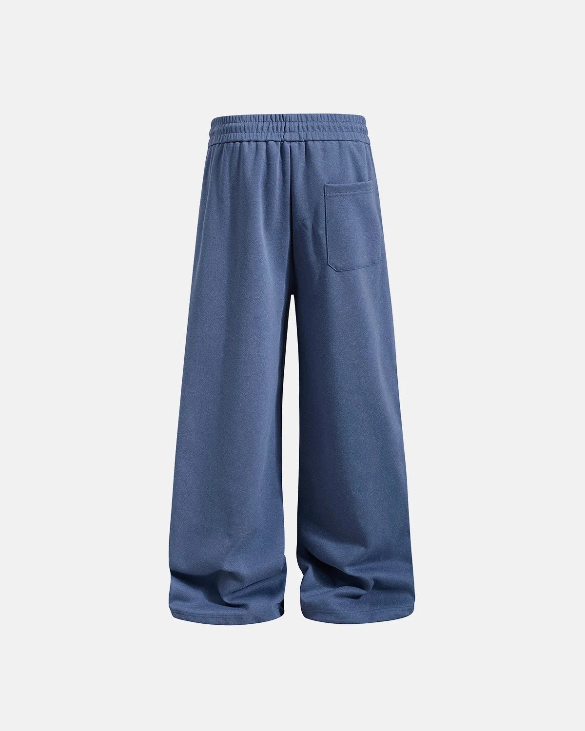 Omygoods Button Detail Wide-Leg Sweatpants