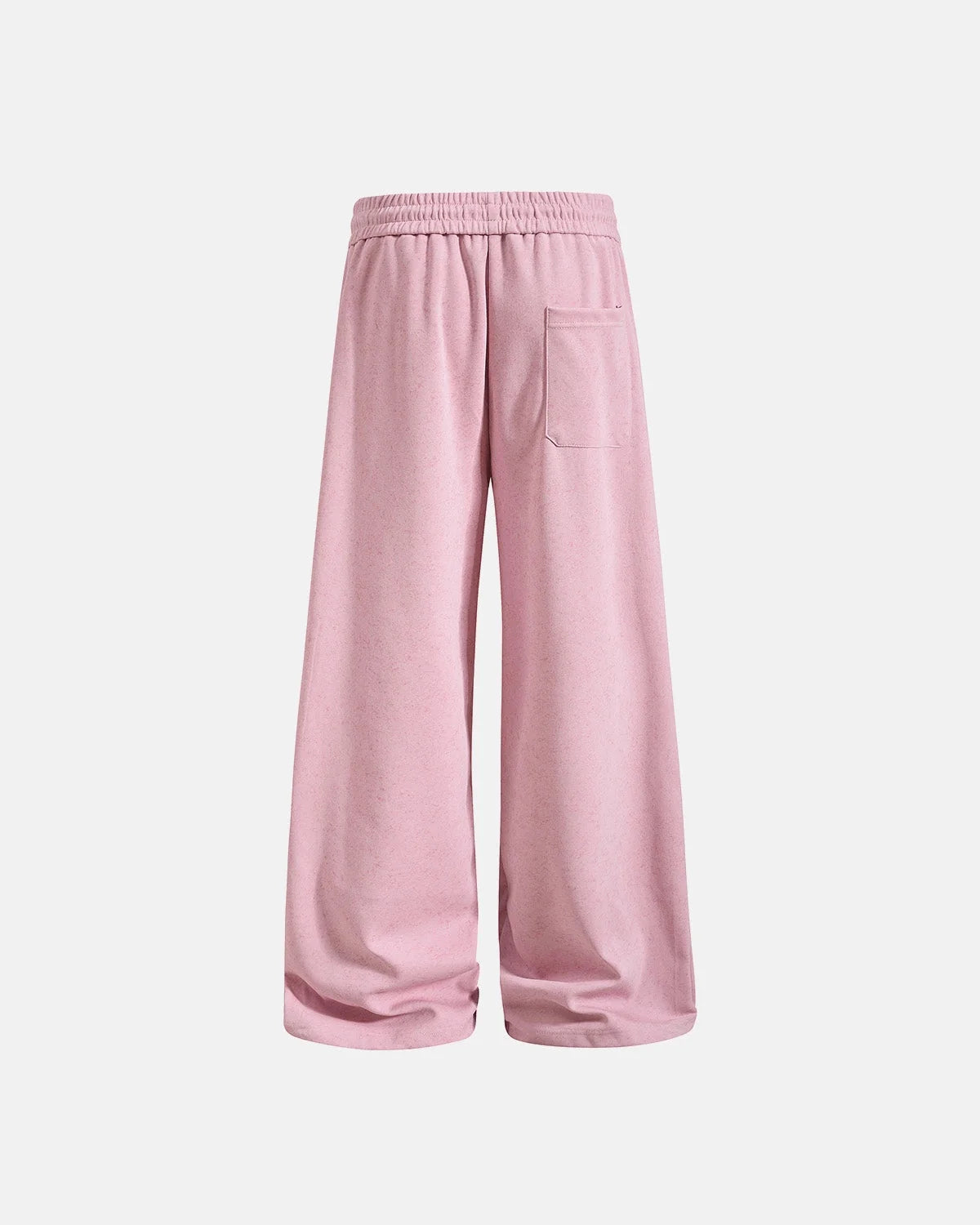 Omygoods Button Detail Wide-Leg Sweatpants