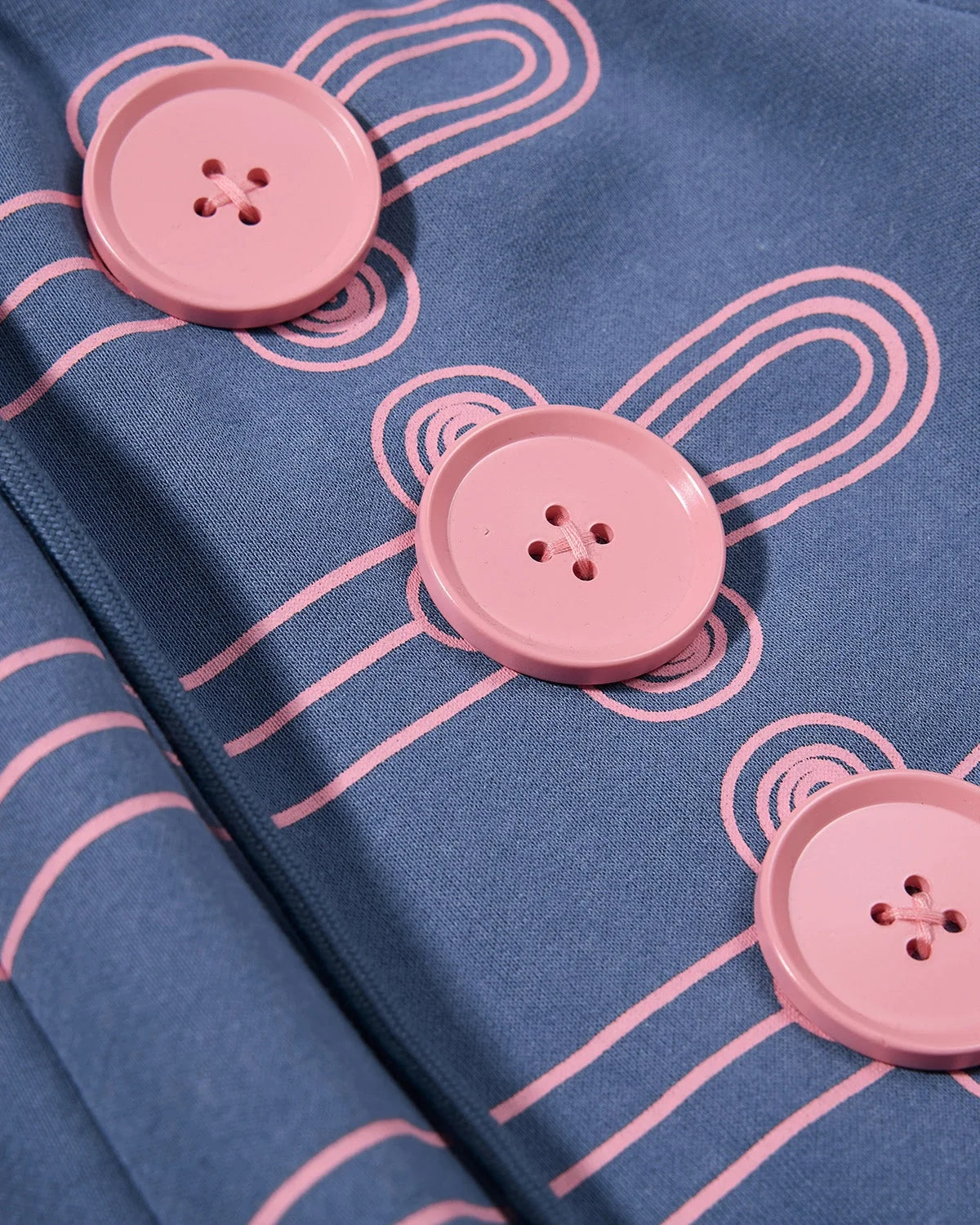 Omygoods Button Detail Wide-Leg Sweatpants
