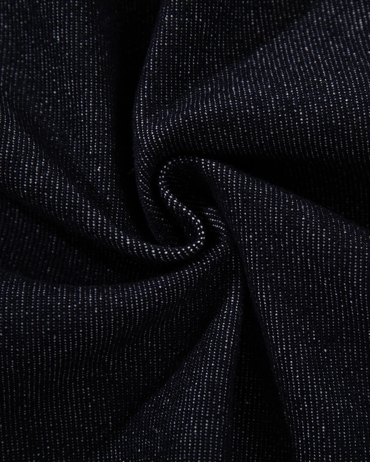 Omygoods Flap Pocket Raw Blue Baggy Jeans