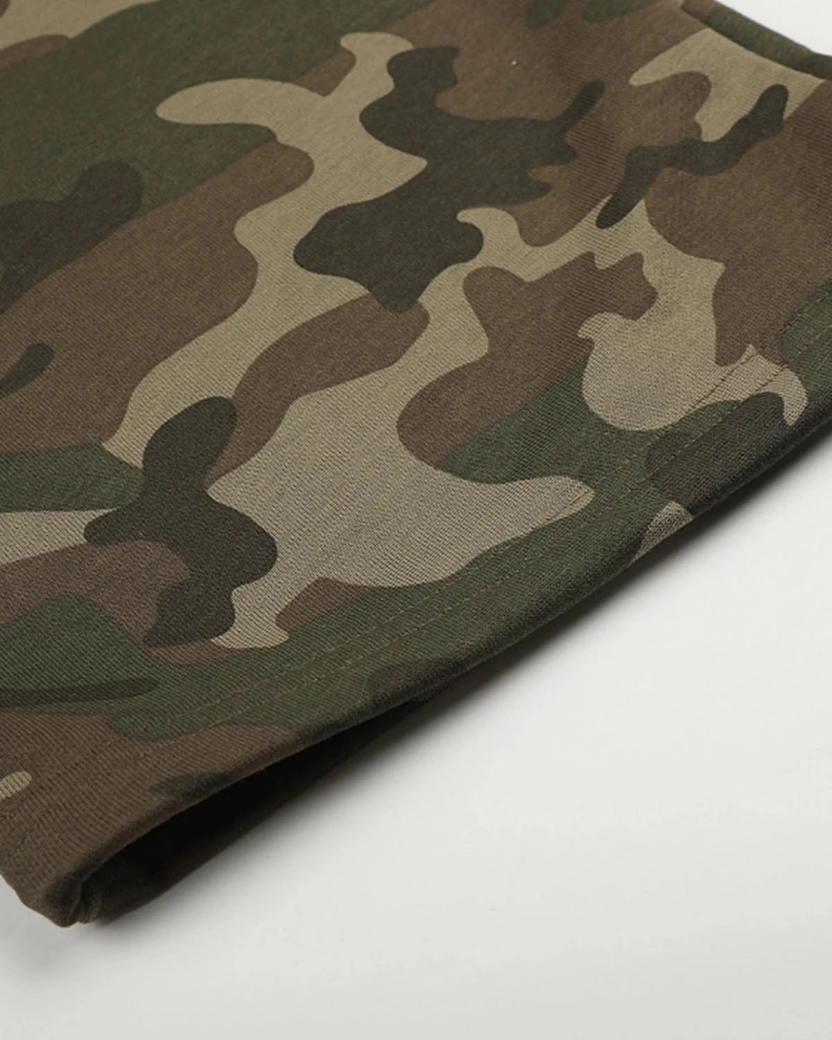 Omygoods Camo Graphic Wide-Leg Sweatpants