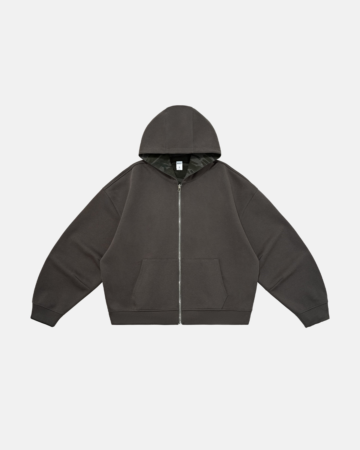 Omygoods Camo Reversible Zip Up Jacket