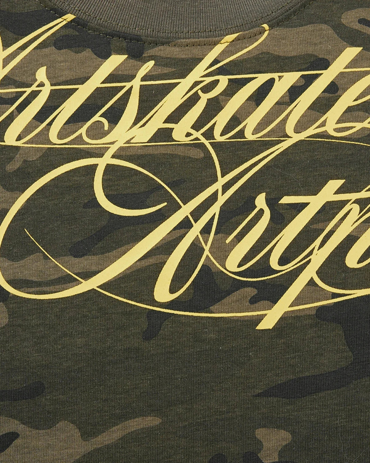 Omygoods Camo Script Boxy T-Shirt