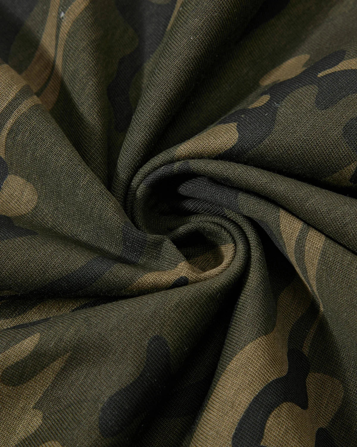 Omygoods Camo Script Boxy T-Shirt