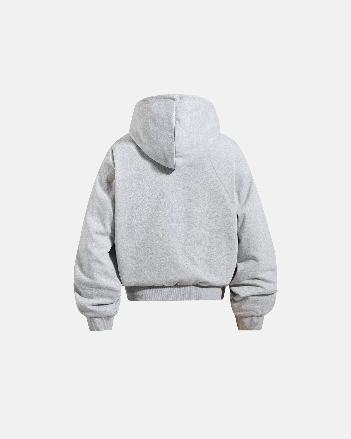 Omygoods Camo Script Graphic Cropped Hoodie