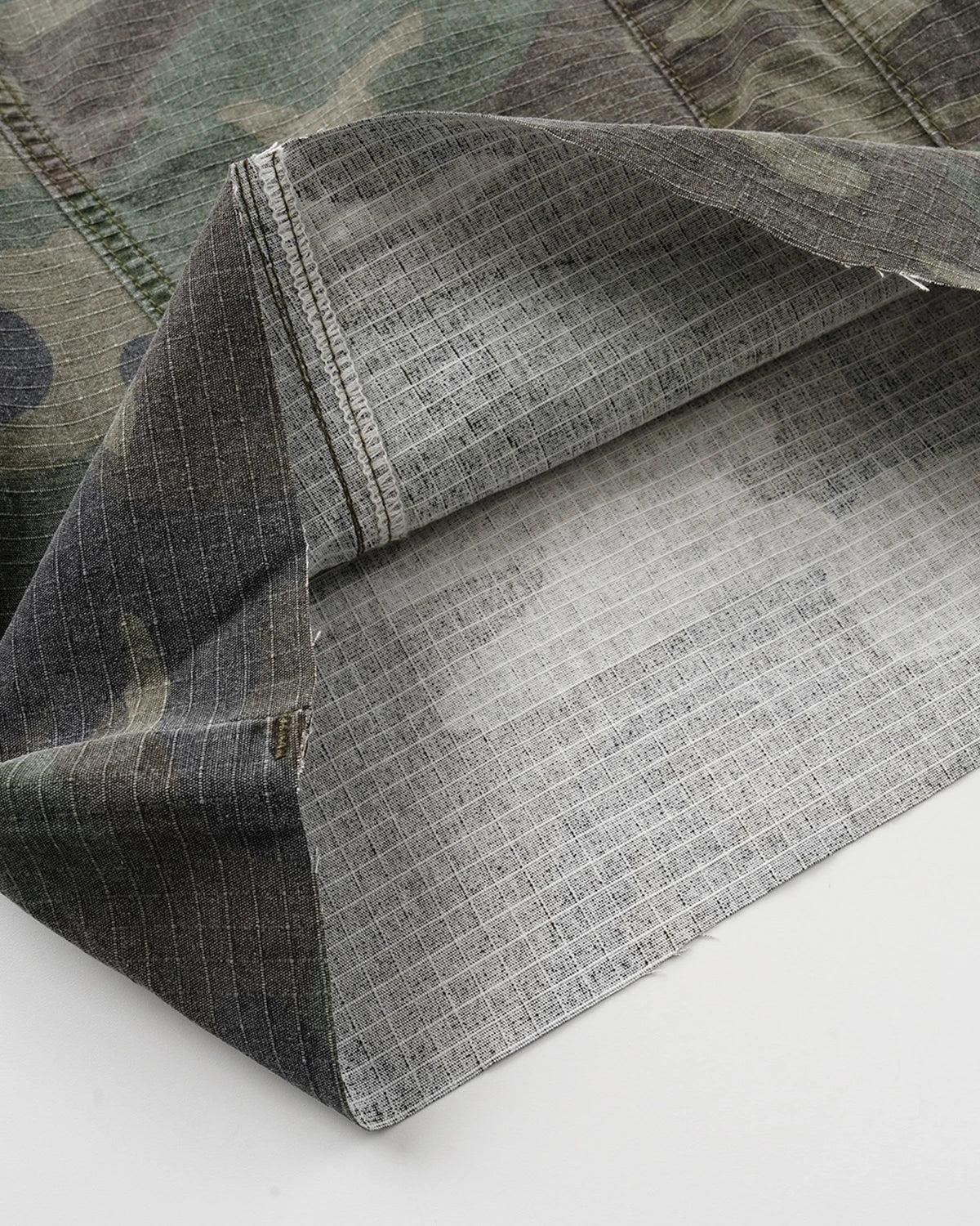 Omygoods Camo Utility Longline Shorts