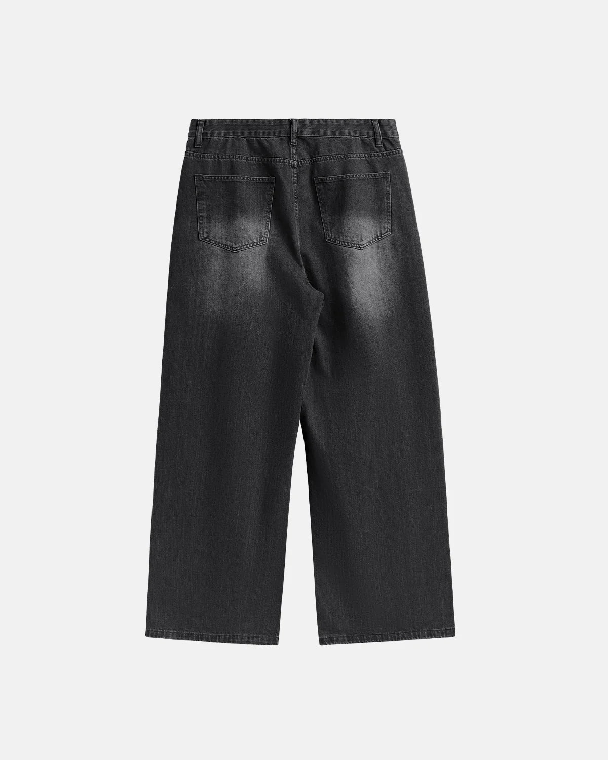 Omygoods Chill Wide Leg Denim Pants