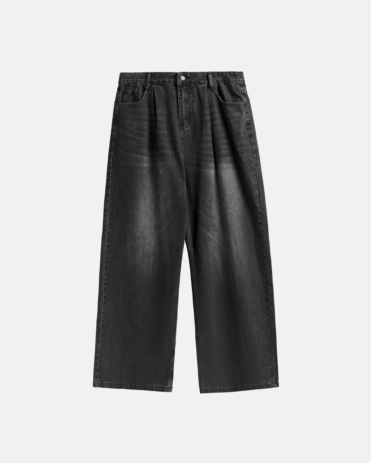 Omygoods Chill Wide Leg Denim Pants