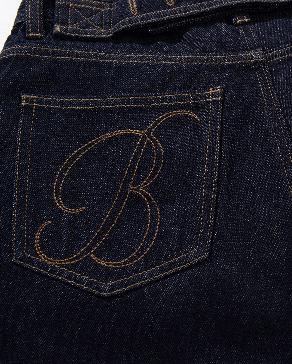 Omygoods Cinch Back Baggy Denim Jorts