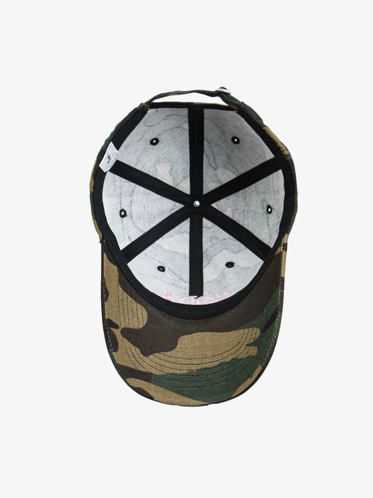 Omygoods Classic Camo “God’s Favorite” Embroidery Curved Brim Baseball Cap