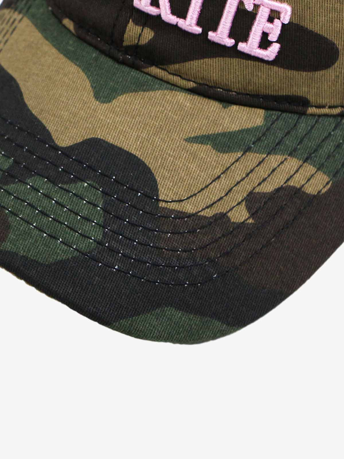 Omygoods Classic Camo “God’s Favorite” Embroidery Curved Brim Baseball Cap