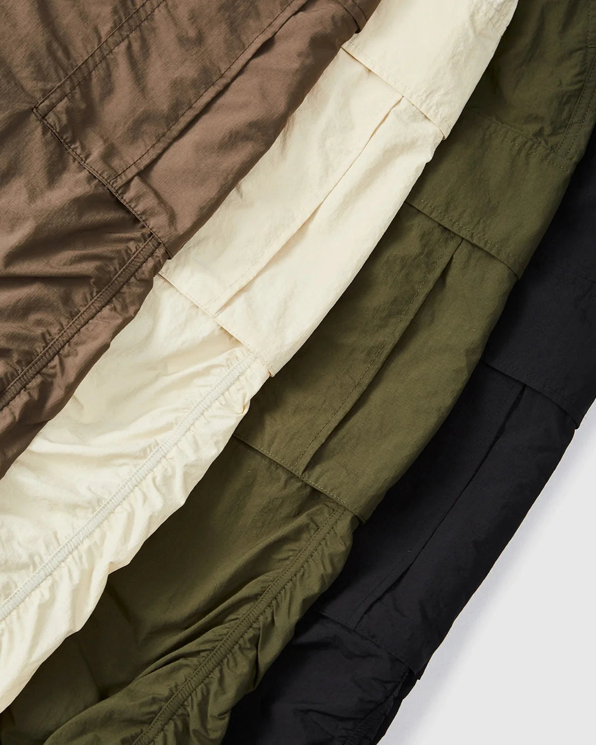Omygoods Classical Parachute Cargo Pants