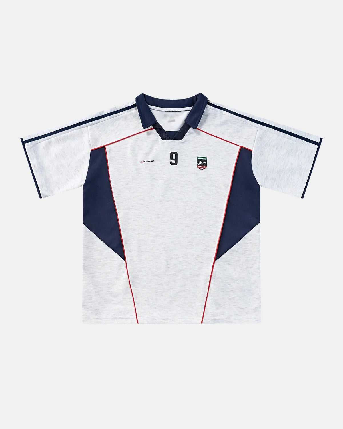 Omygoods Color Block Graphic Jersey Tee